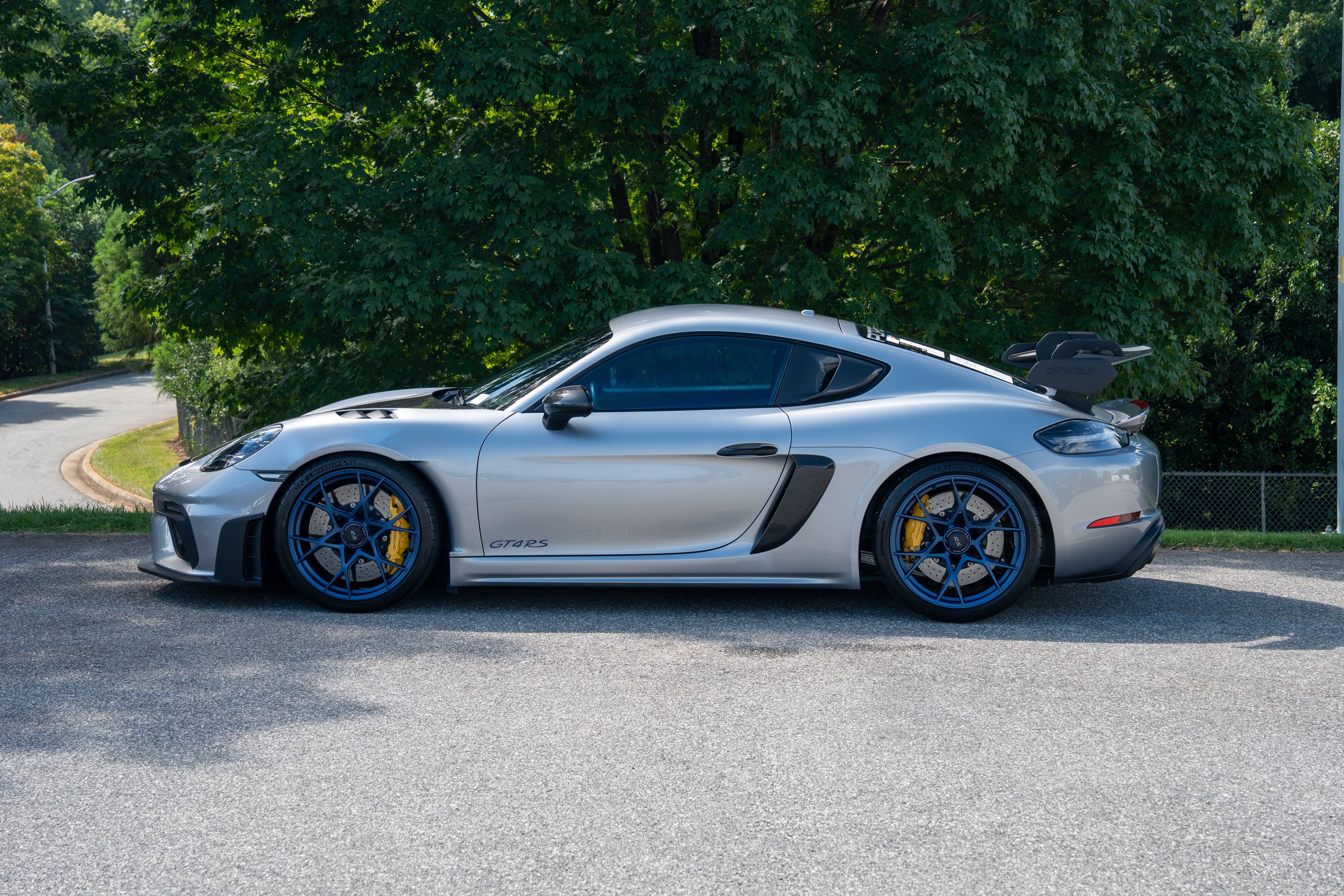 Used 2024 GT Silver Metallic Porsche GT4 RS image 2