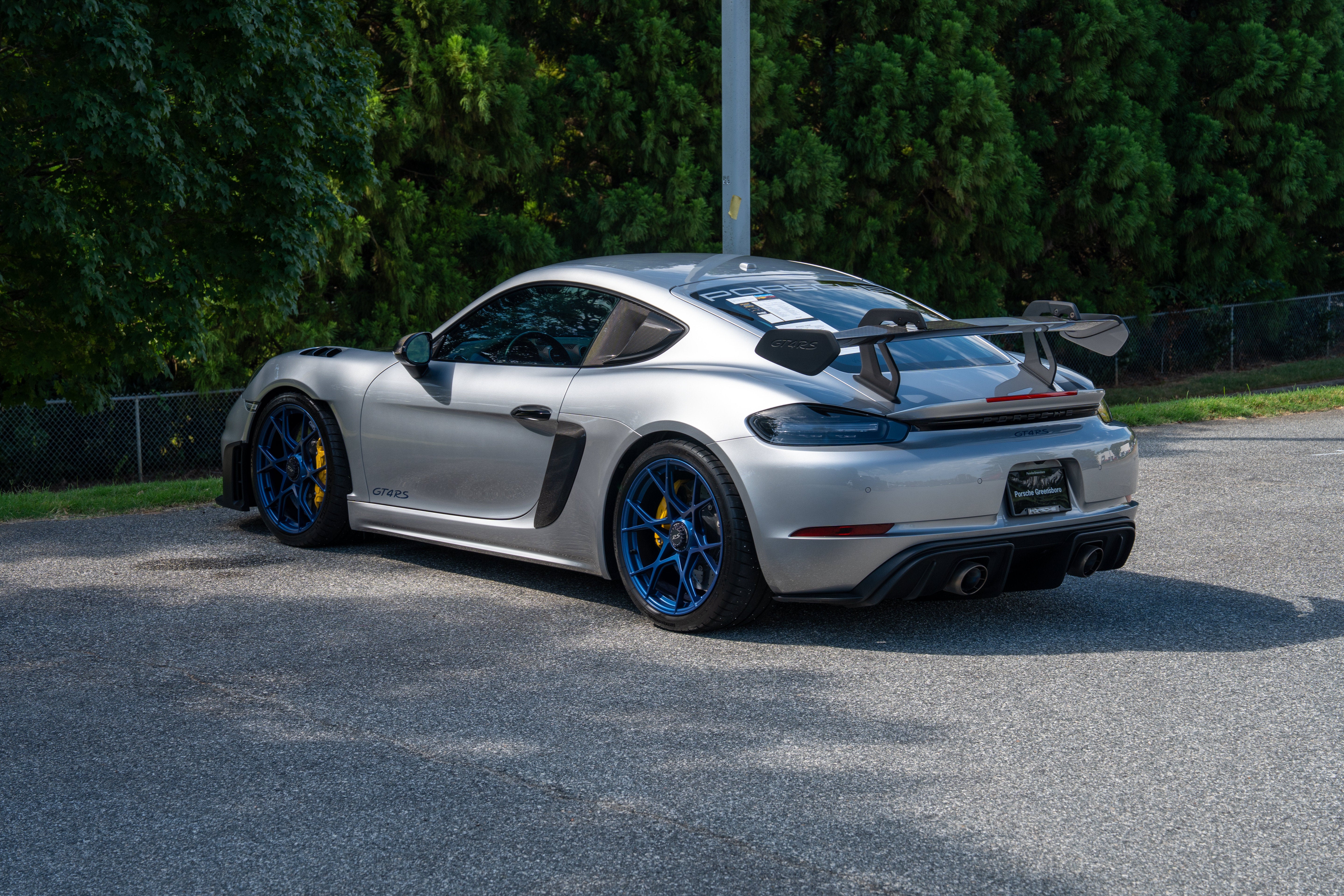 Used 2024 GT Silver Metallic Porsche GT4 RS image 3