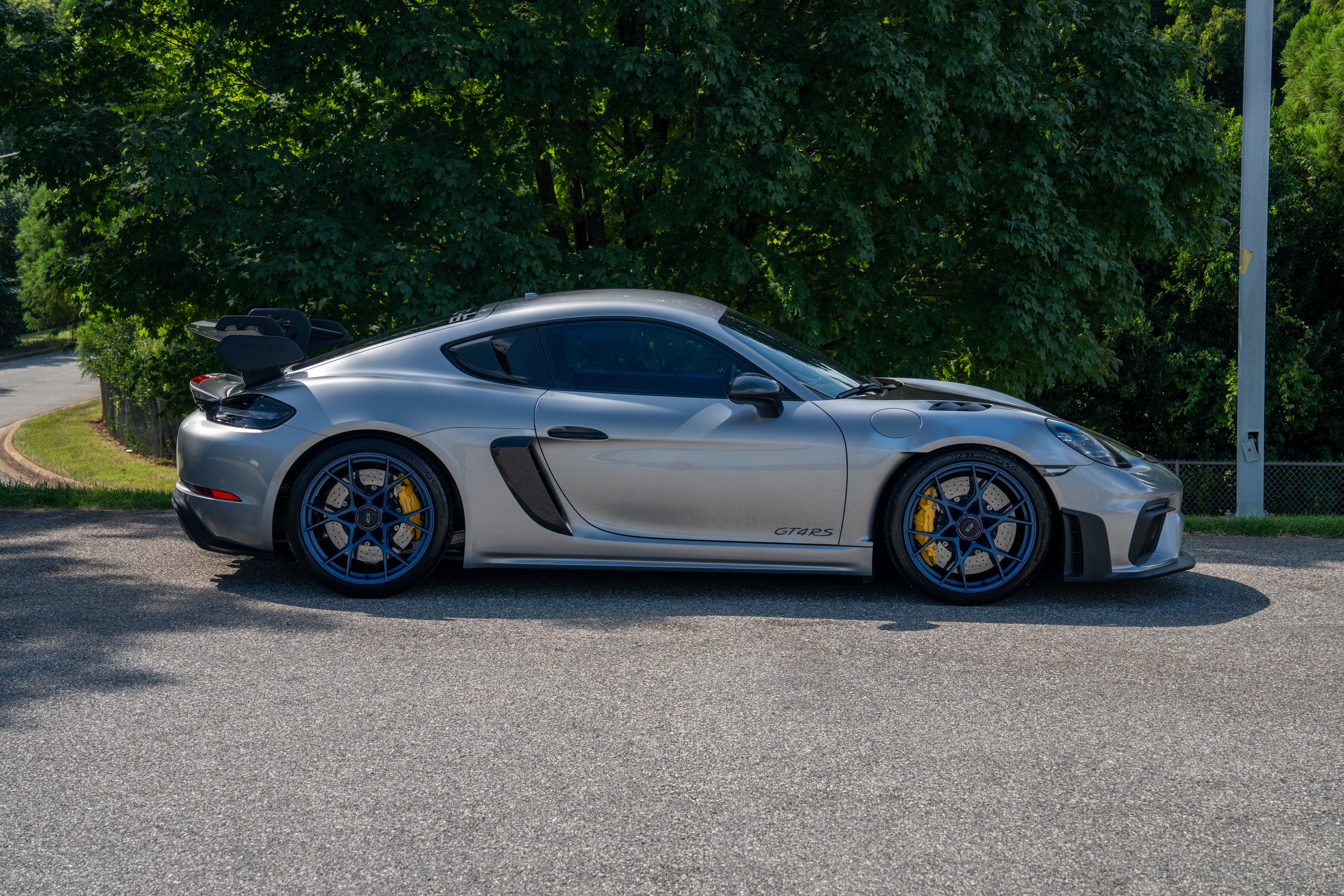 Used 2024 GT Silver Metallic Porsche GT4 RS image 8