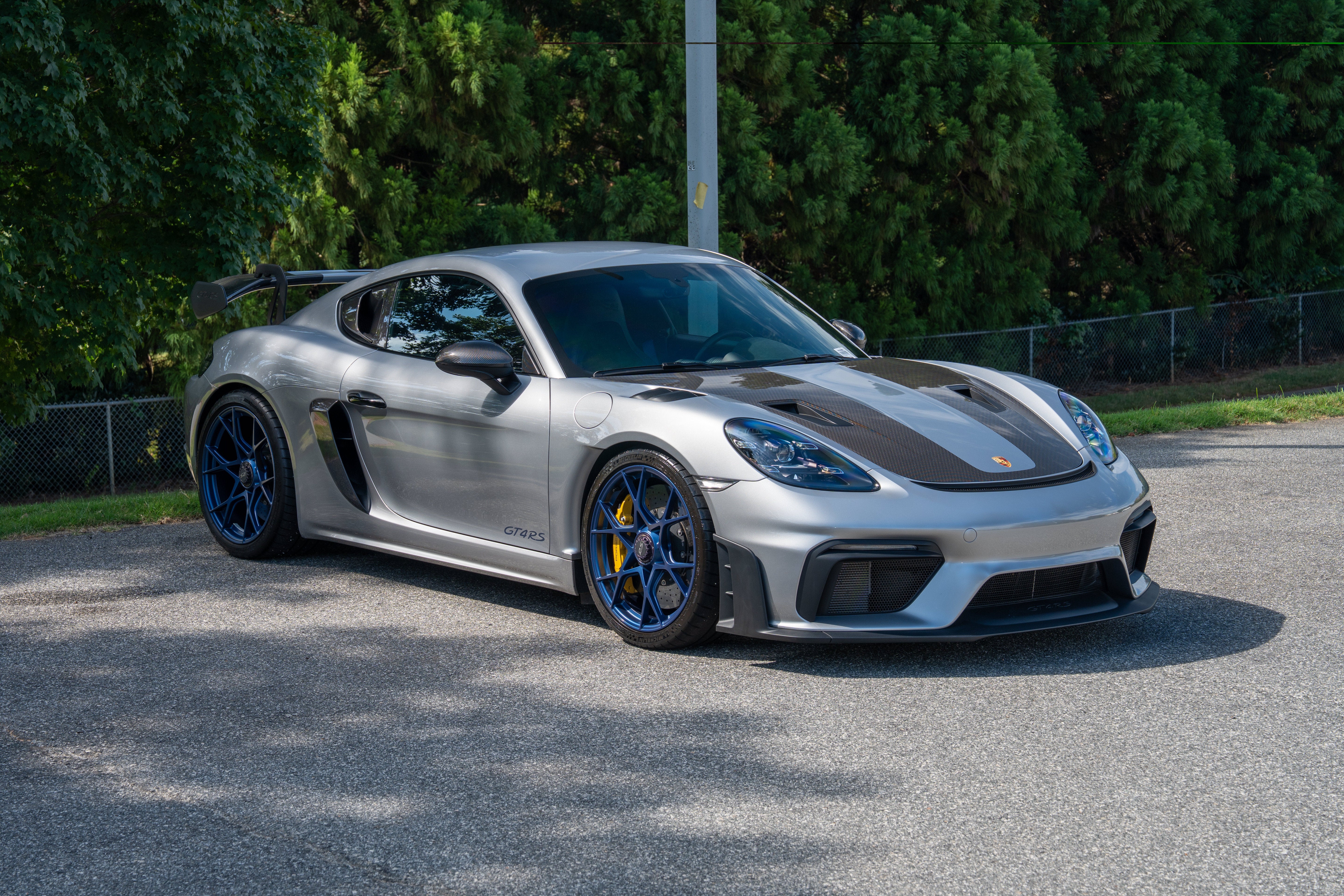 Used 2024 GT Silver Metallic Porsche GT4 RS image 9