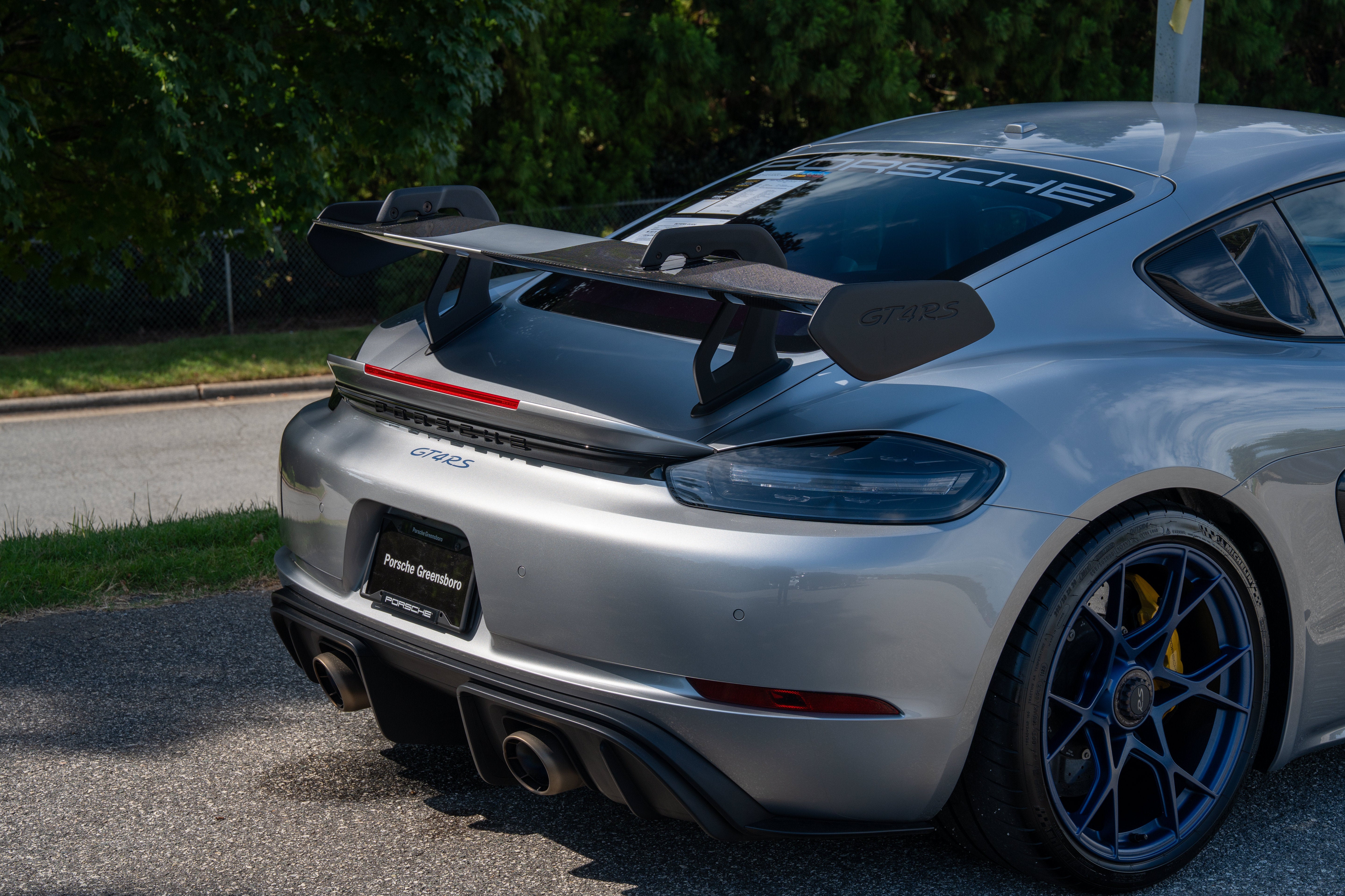 Used 2024 GT Silver Metallic Porsche GT4 RS image 14