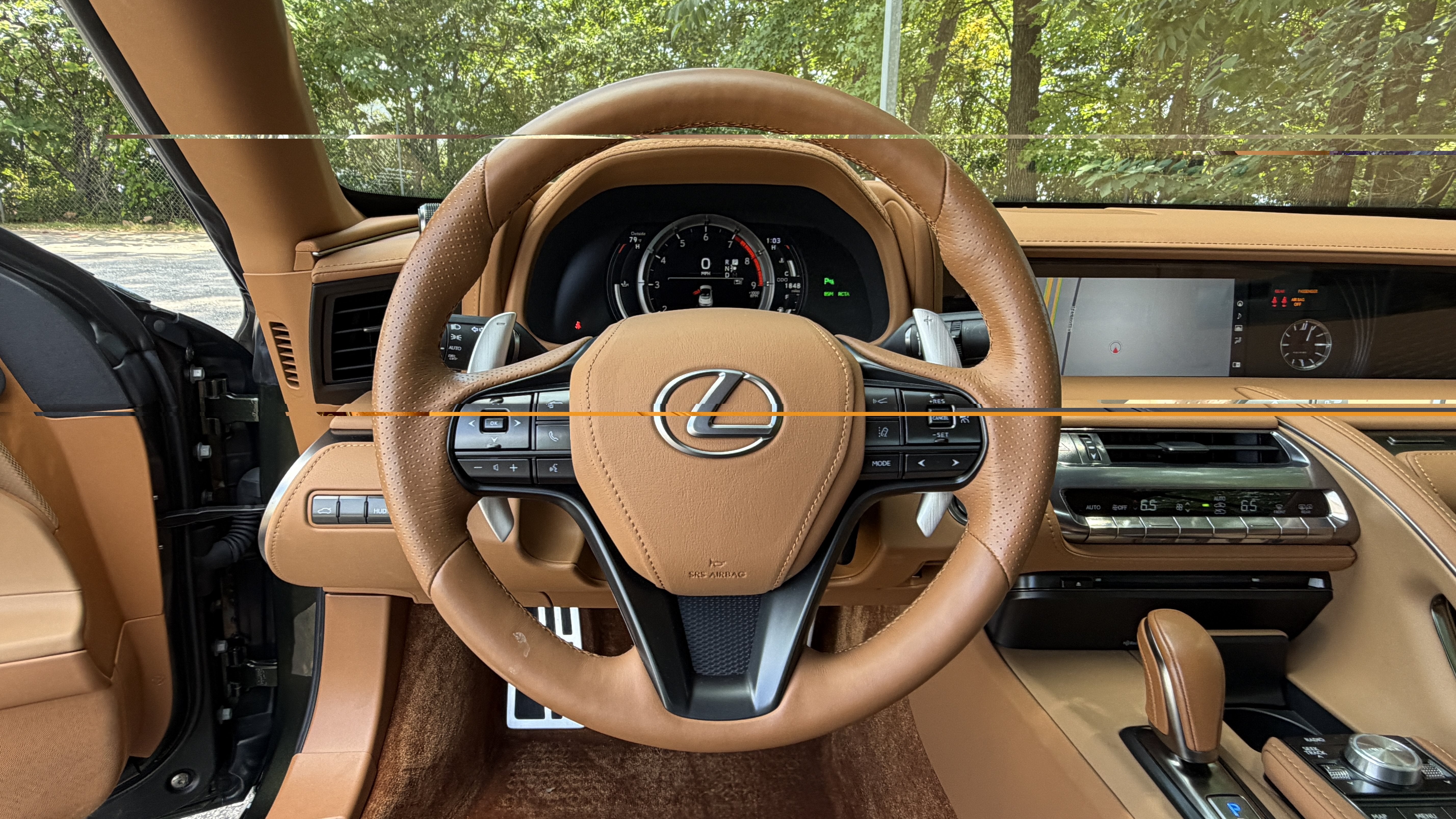 Used 2021 Nori Green Pearl Lexus 500 image 16