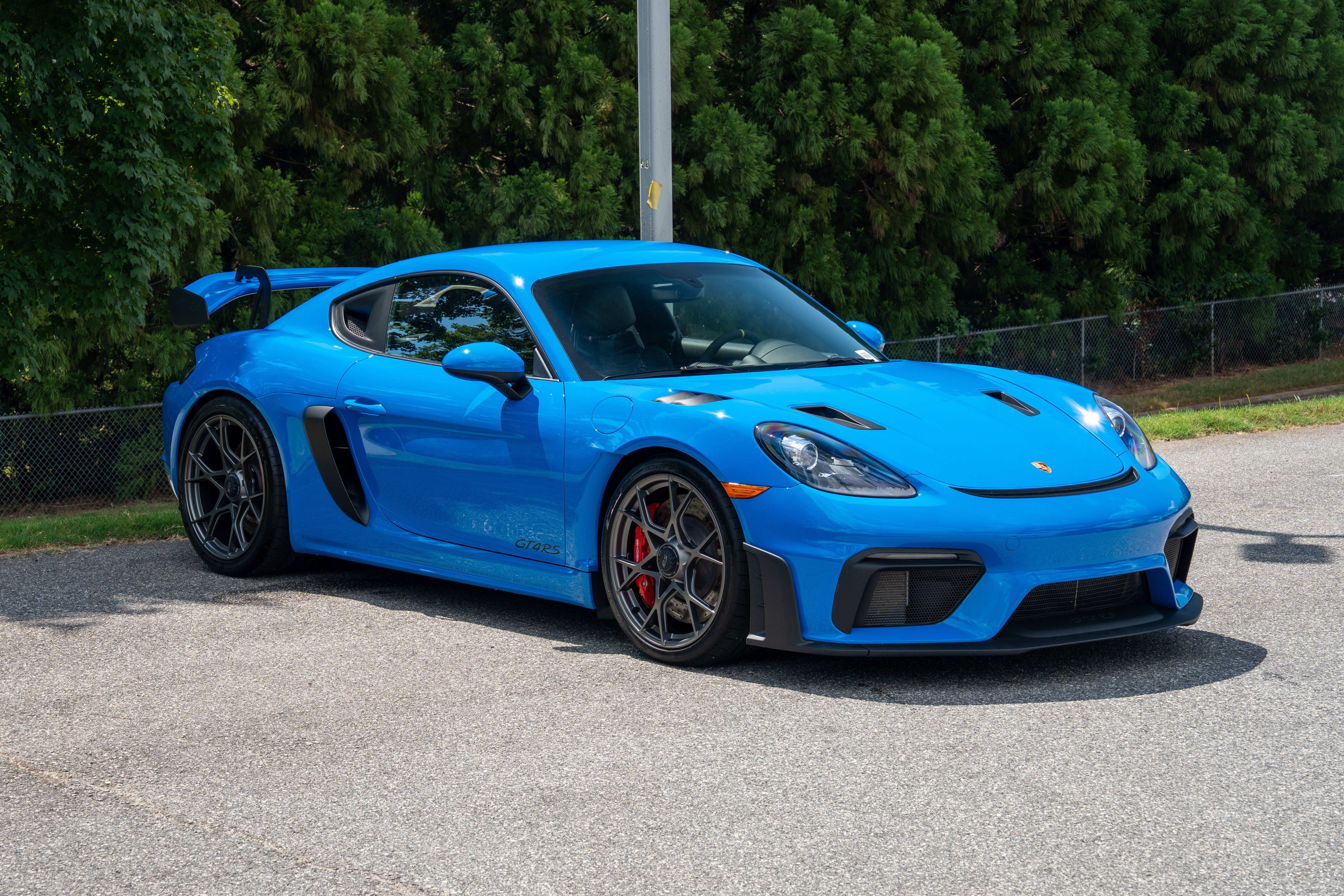 Used 2025 SHARK BLUE Porsche GT4 RS image 9