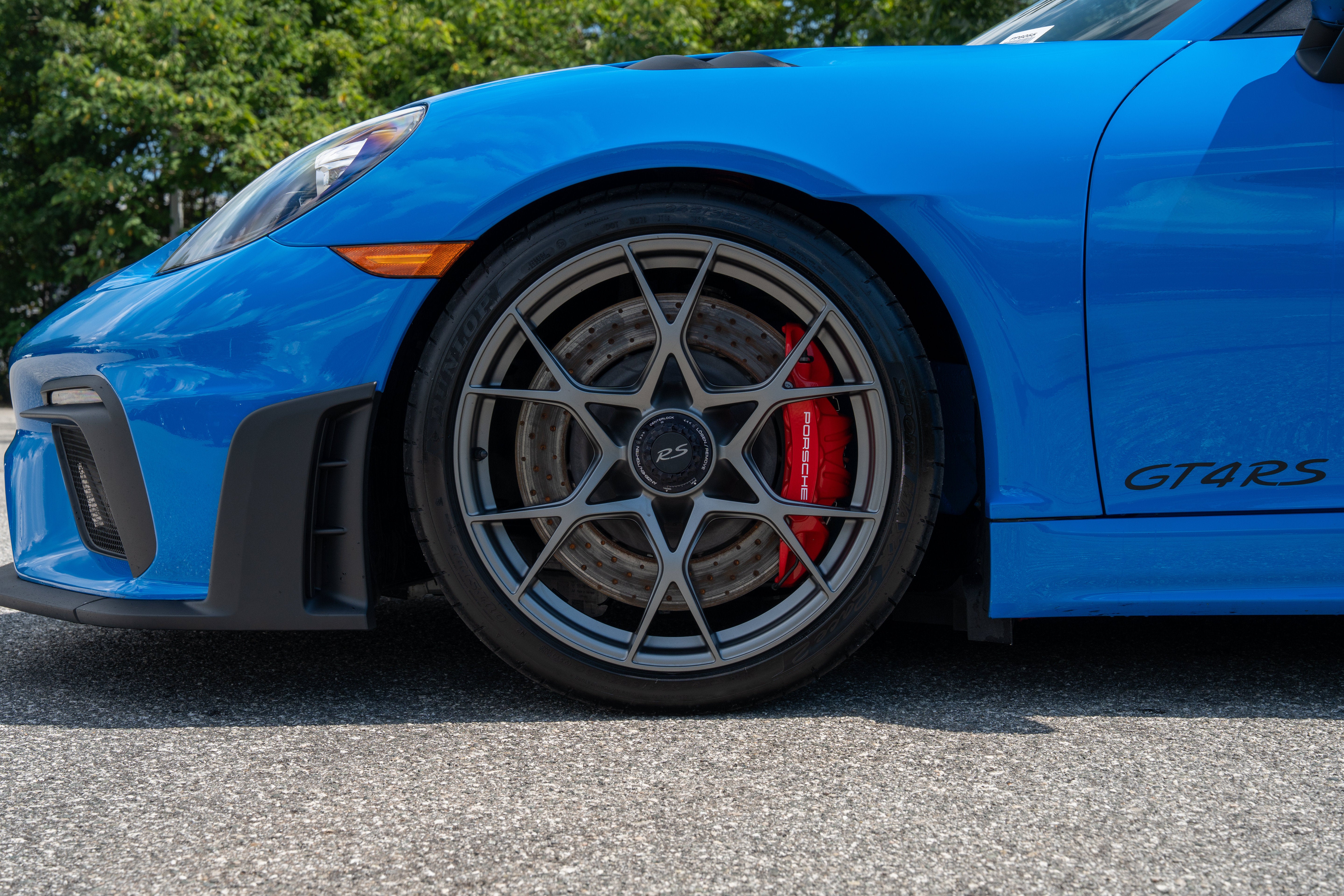 Used 2025 SHARK BLUE Porsche GT4 RS image 11