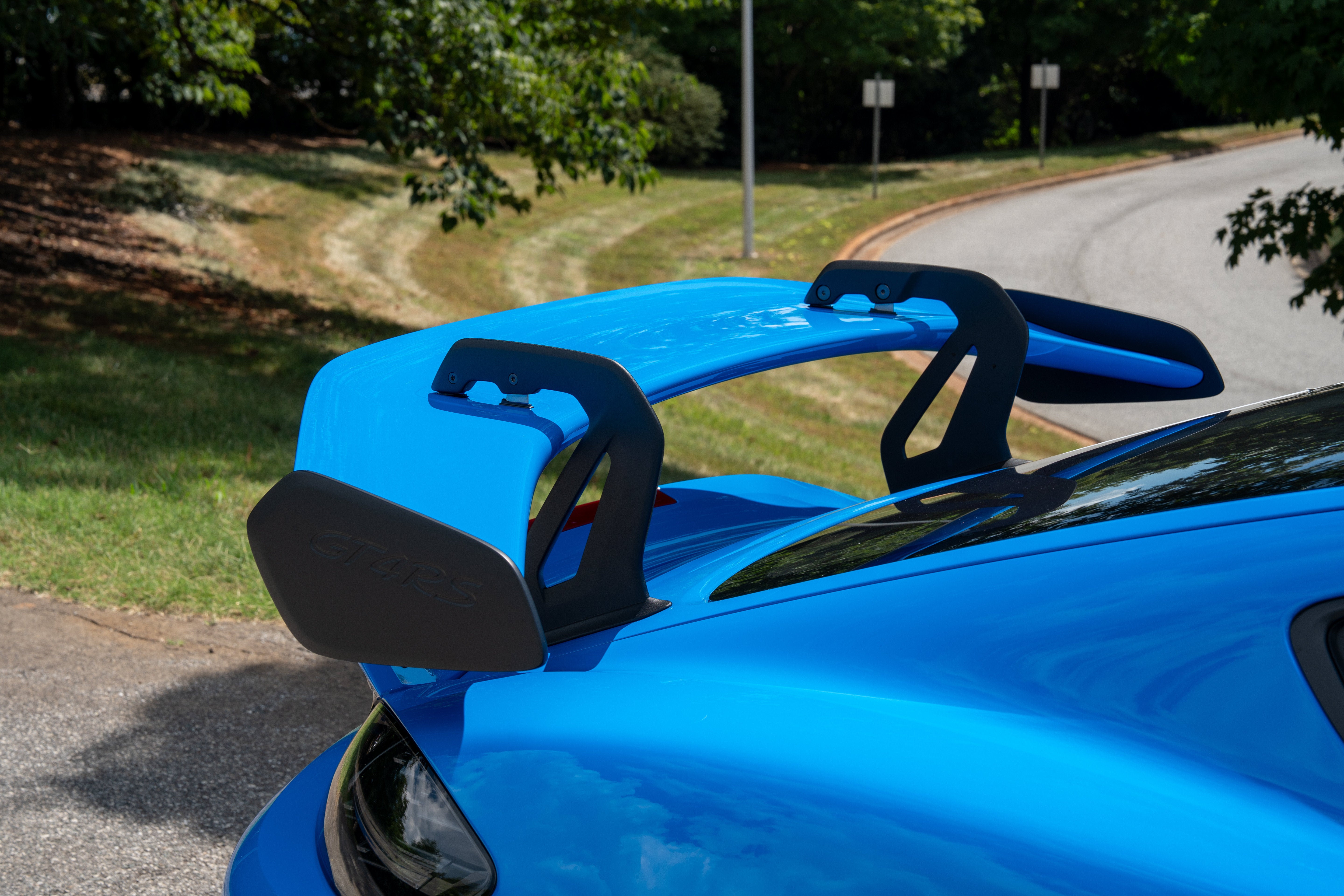 Used 2025 SHARK BLUE Porsche GT4 RS image 13
