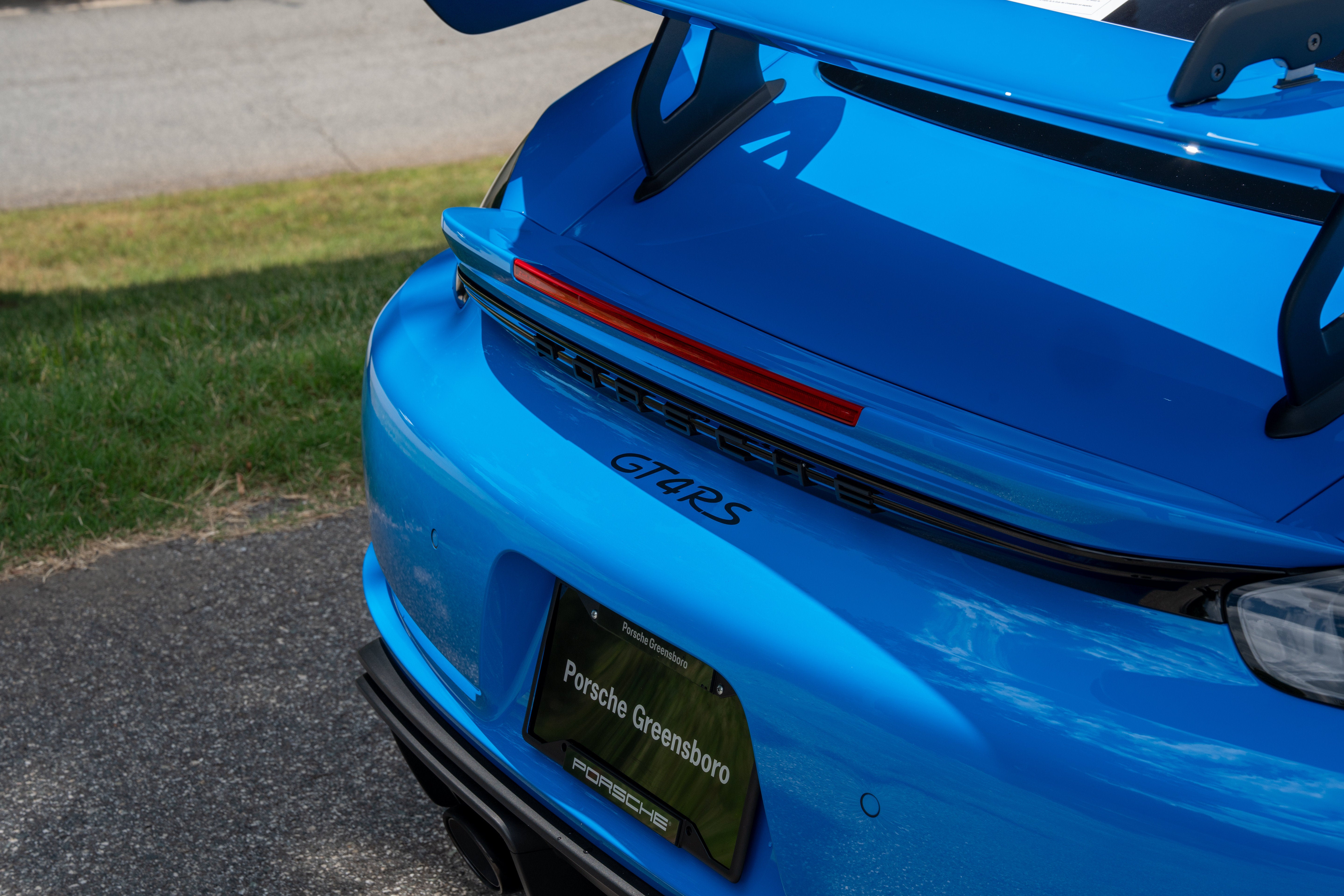 Used 2025 SHARK BLUE Porsche GT4 RS image 16