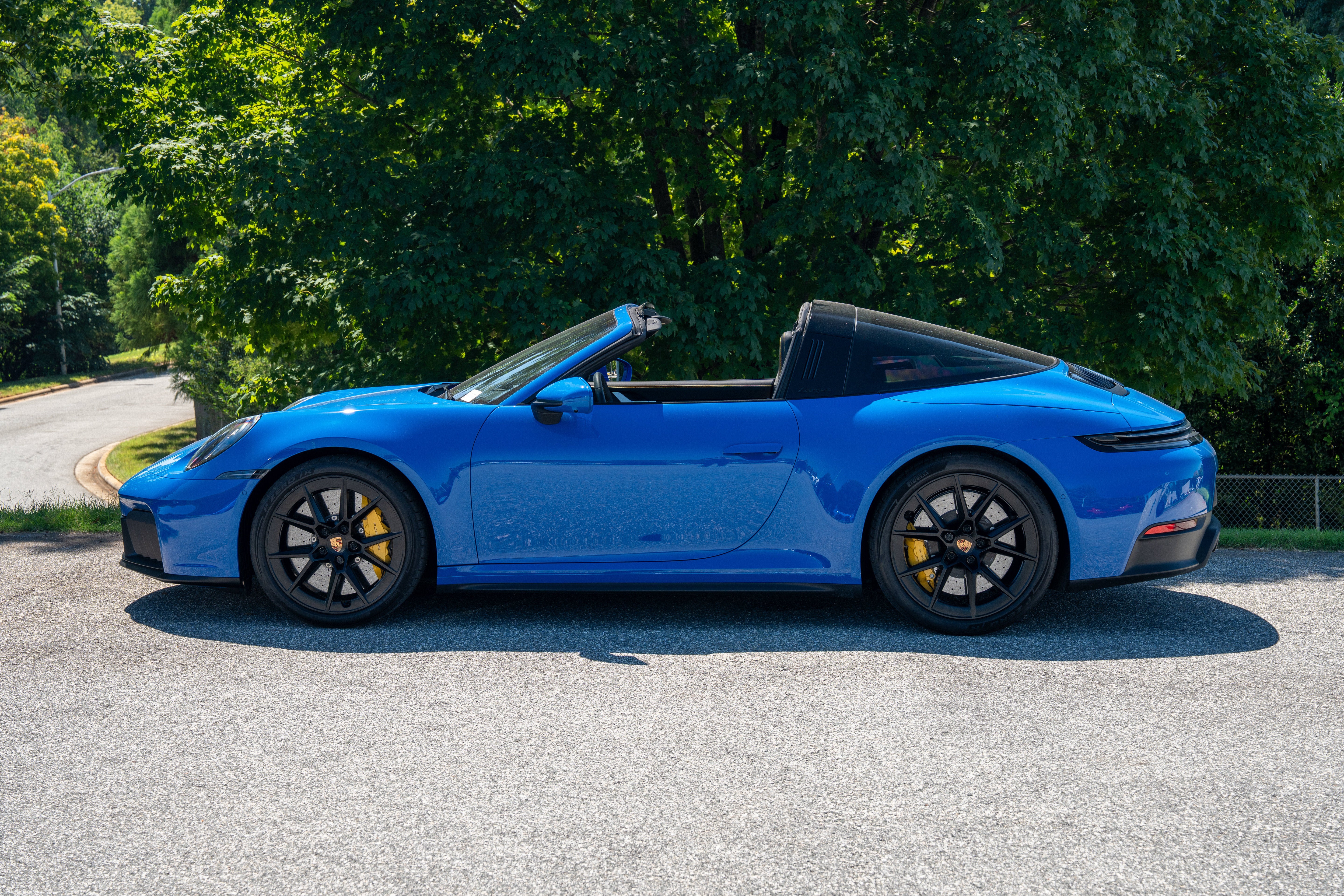 Used 2026 Lugano Blue Porsche Targa 4 GTS image 2