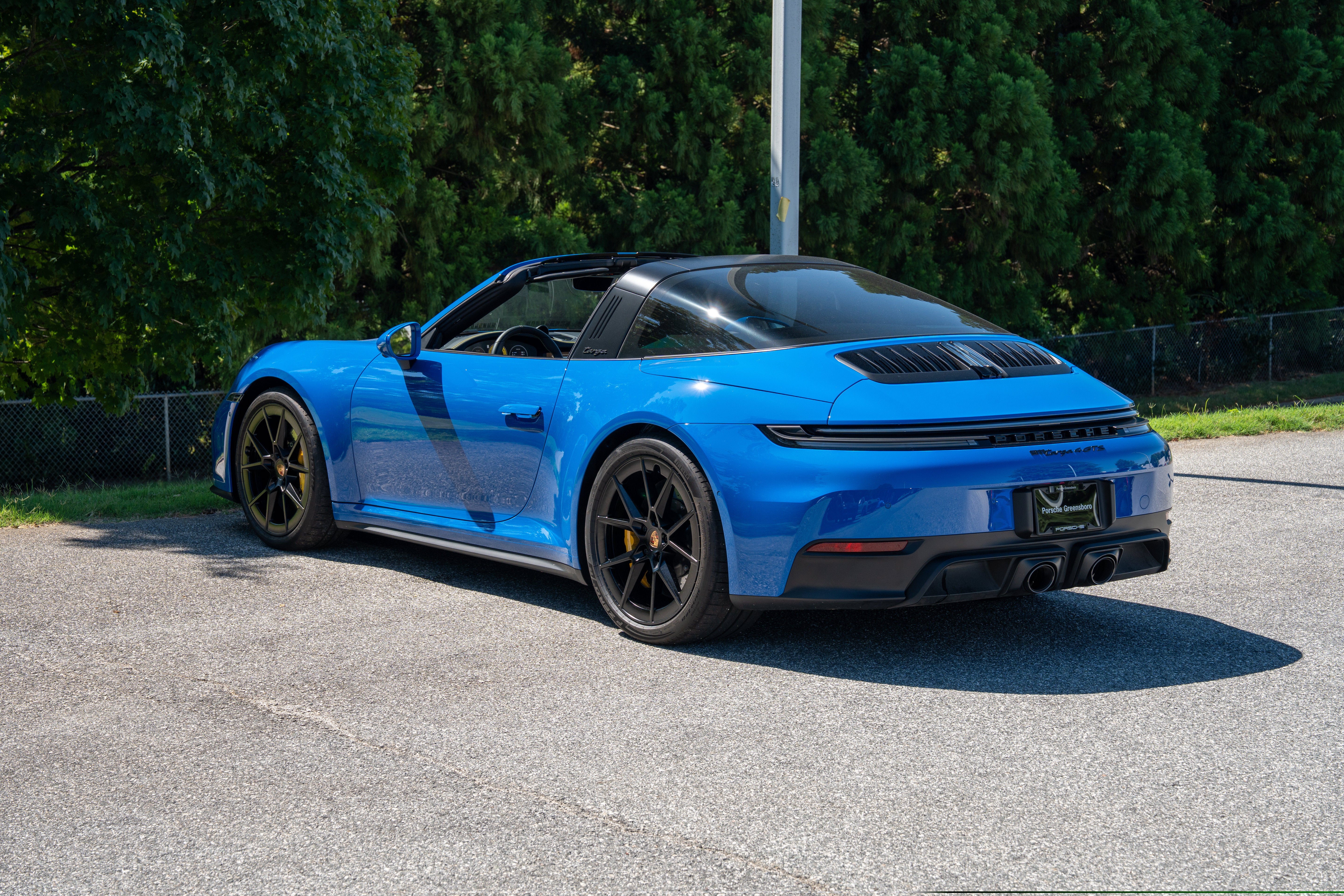Used 2026 Lugano Blue Porsche Targa 4 GTS image 3