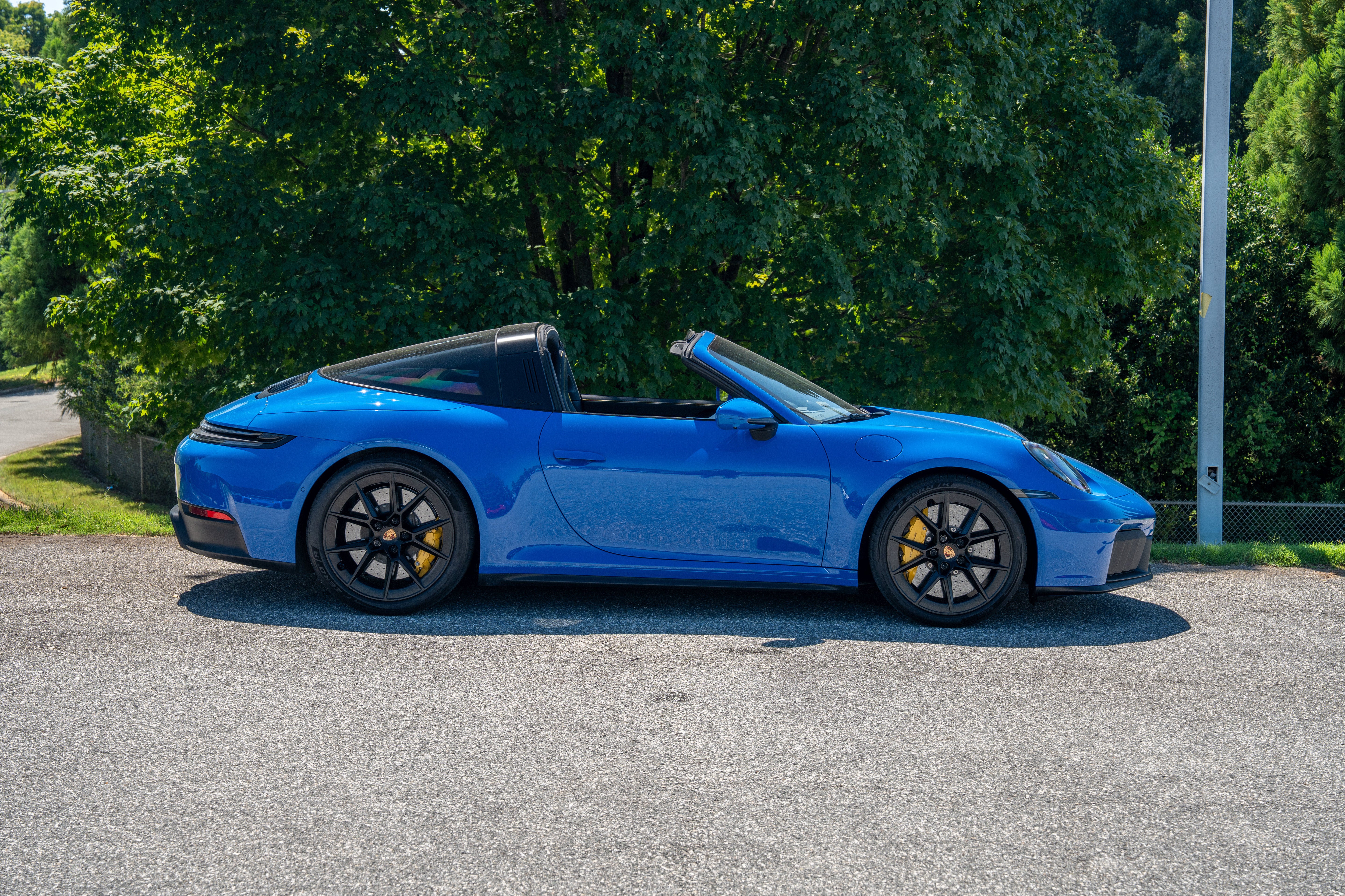 Used 2026 Lugano Blue Porsche Targa 4 GTS image 8