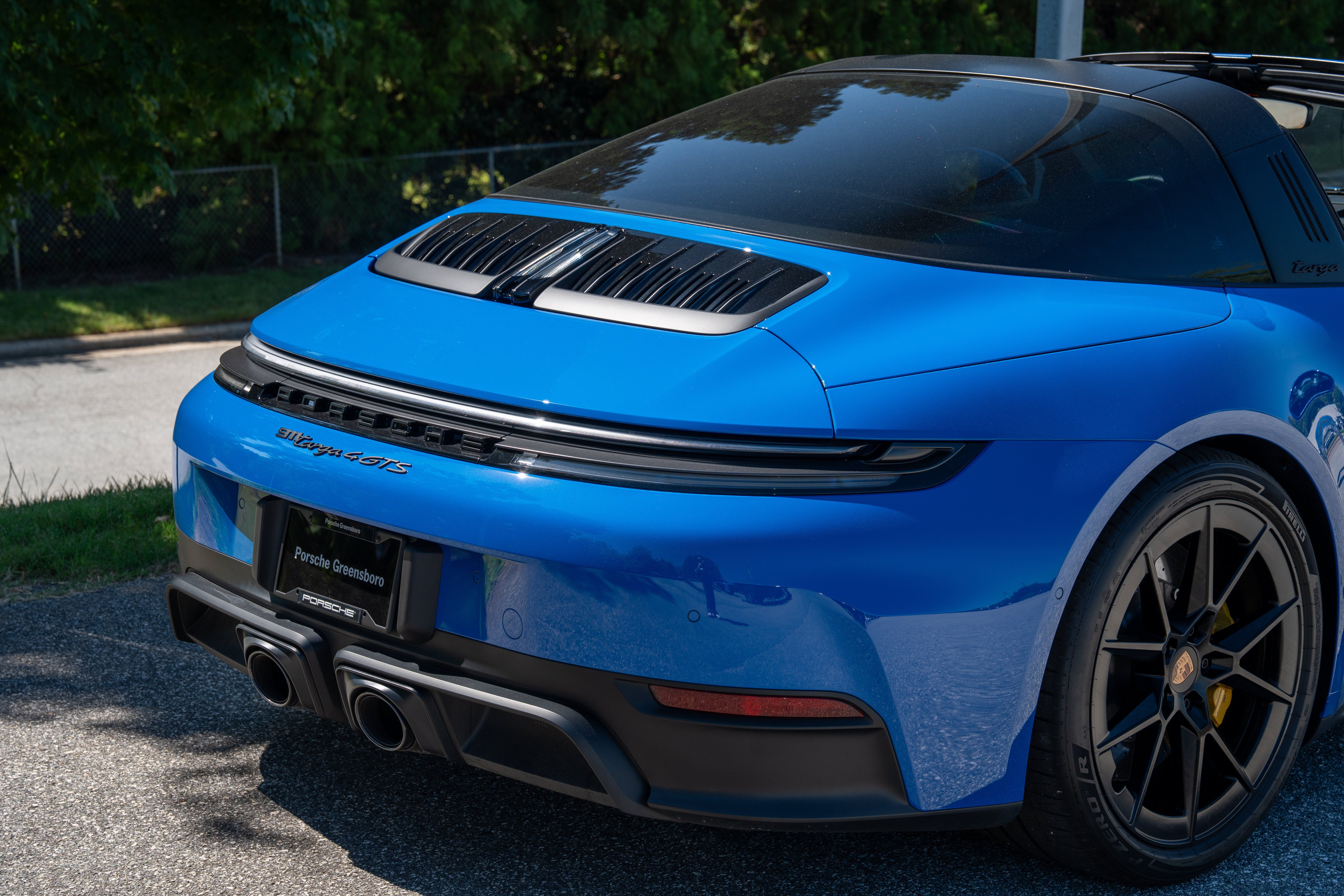 Used 2026 Lugano Blue Porsche Targa 4 GTS image 14