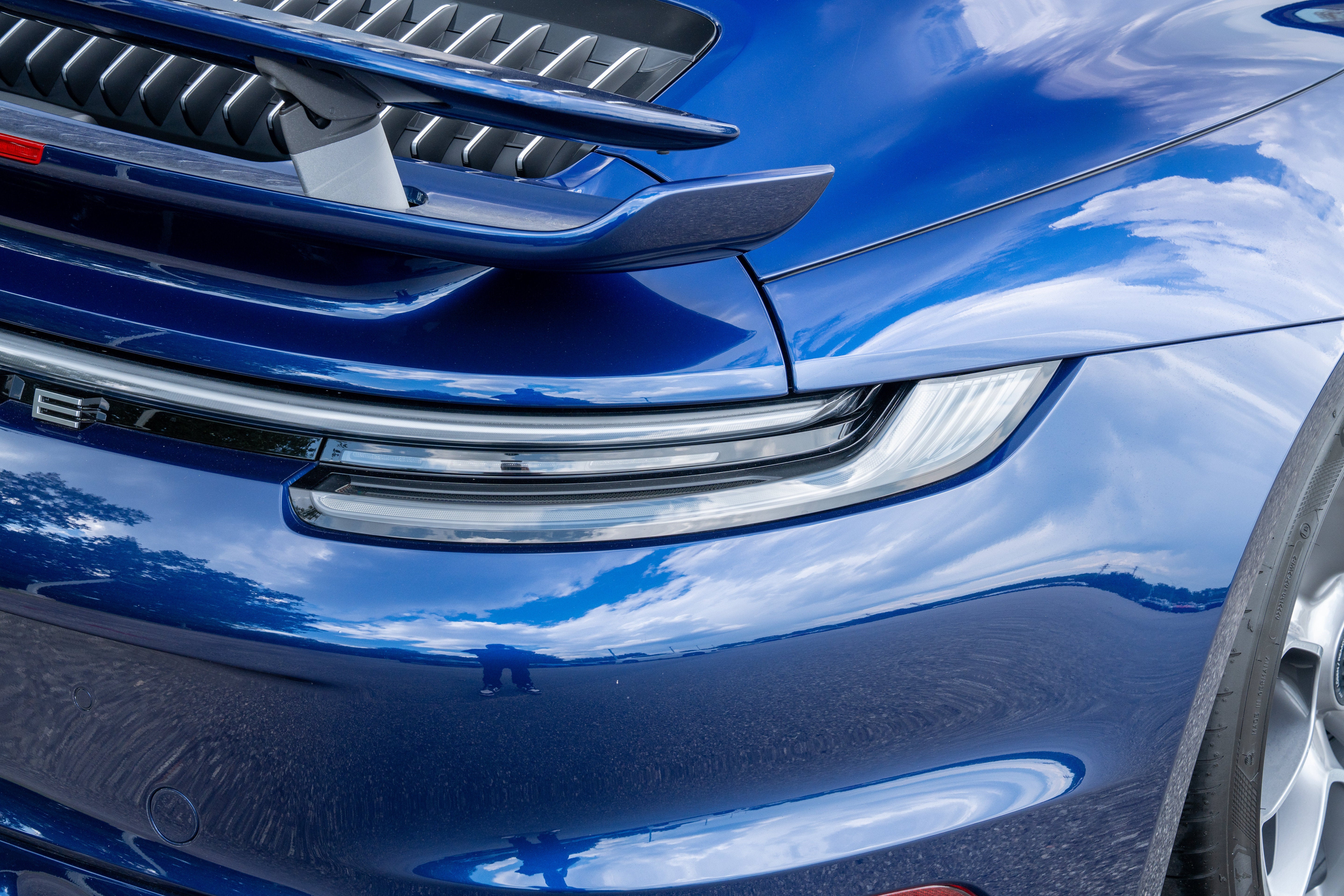 Used 2025 Gentian Blue Metallic Porsche Turbo S Cabriolet image 16