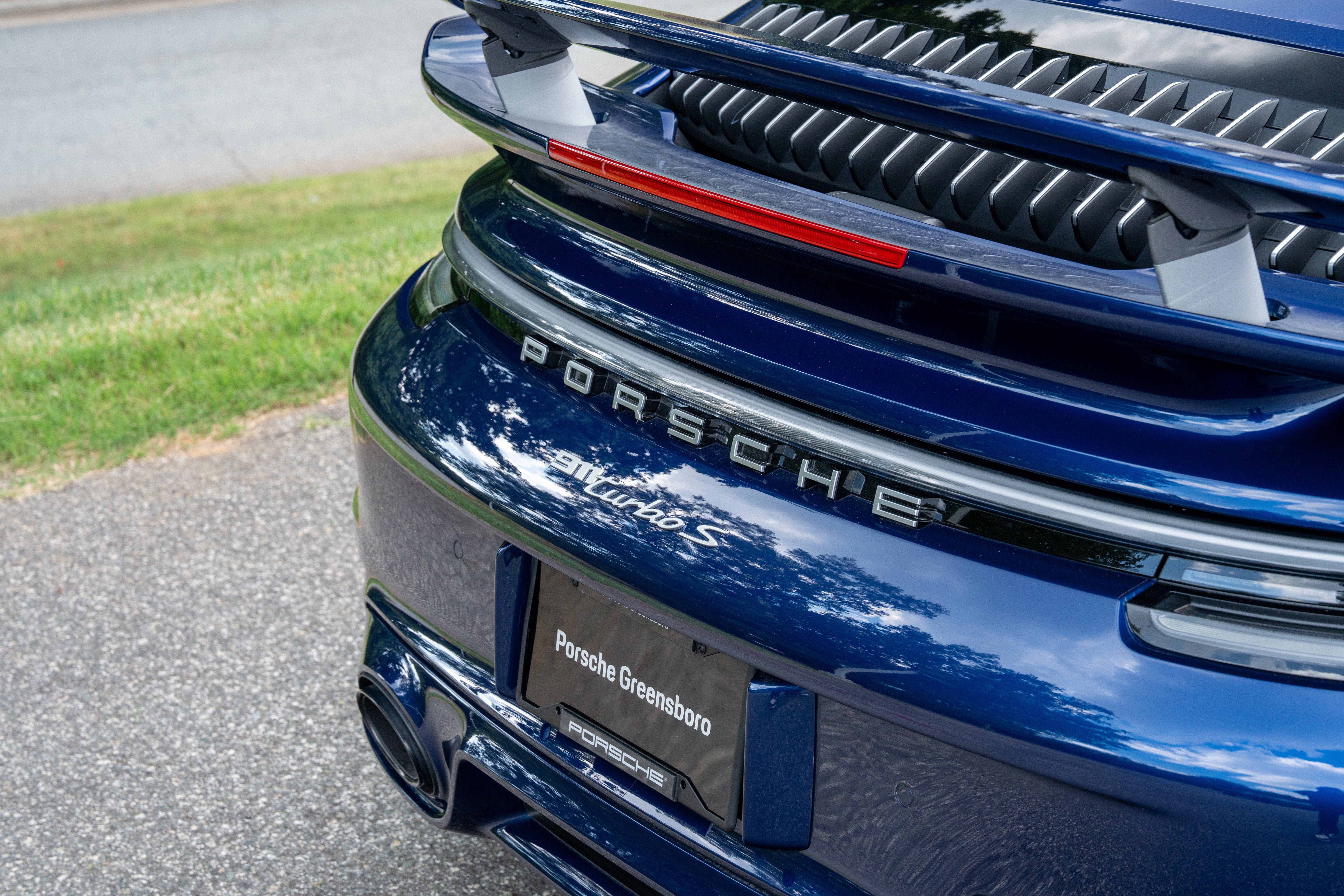 Used 2025 Gentian Blue Metallic Porsche Turbo S Cabriolet image 17