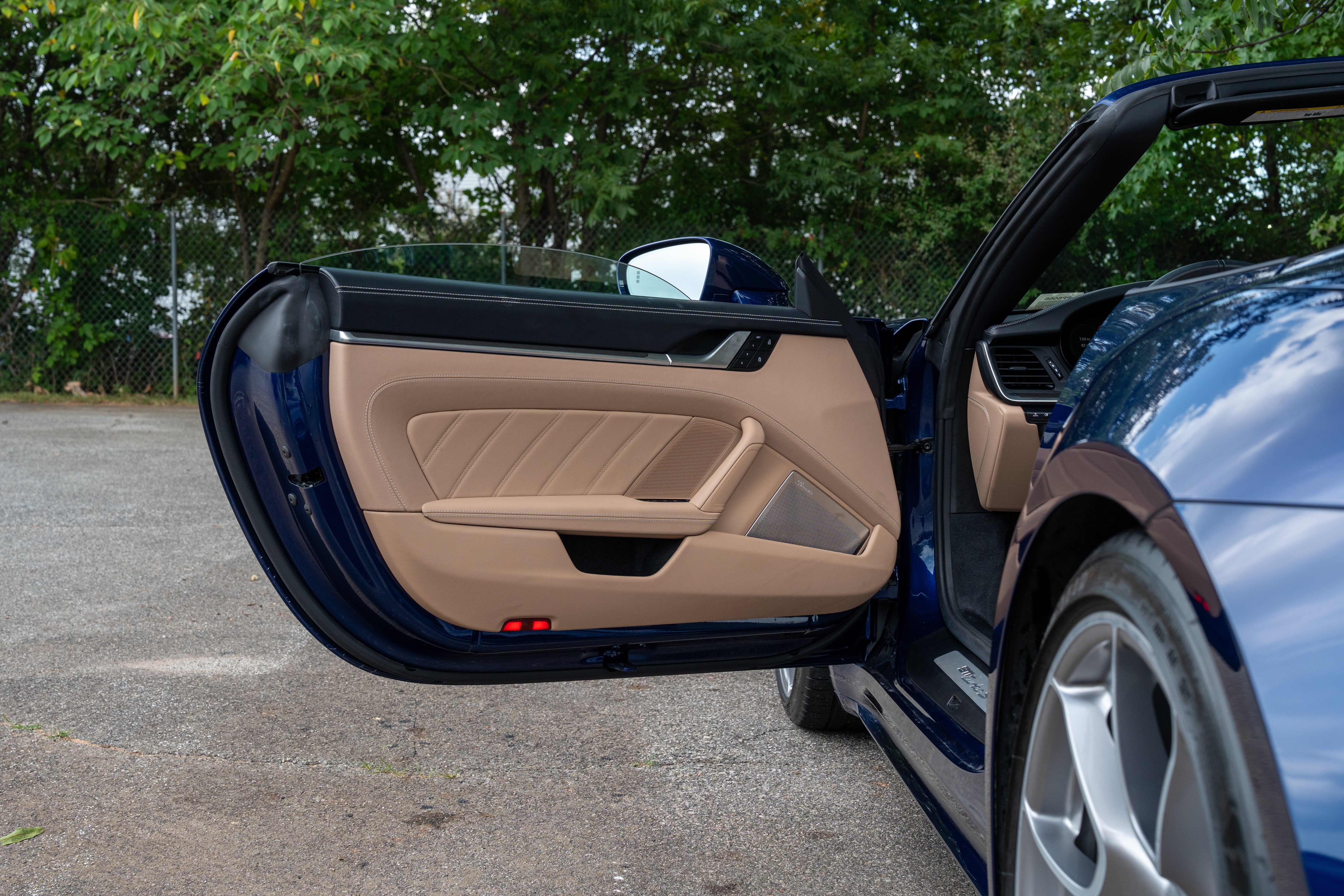 Used 2025 Gentian Blue Metallic Porsche Turbo S Cabriolet image 22