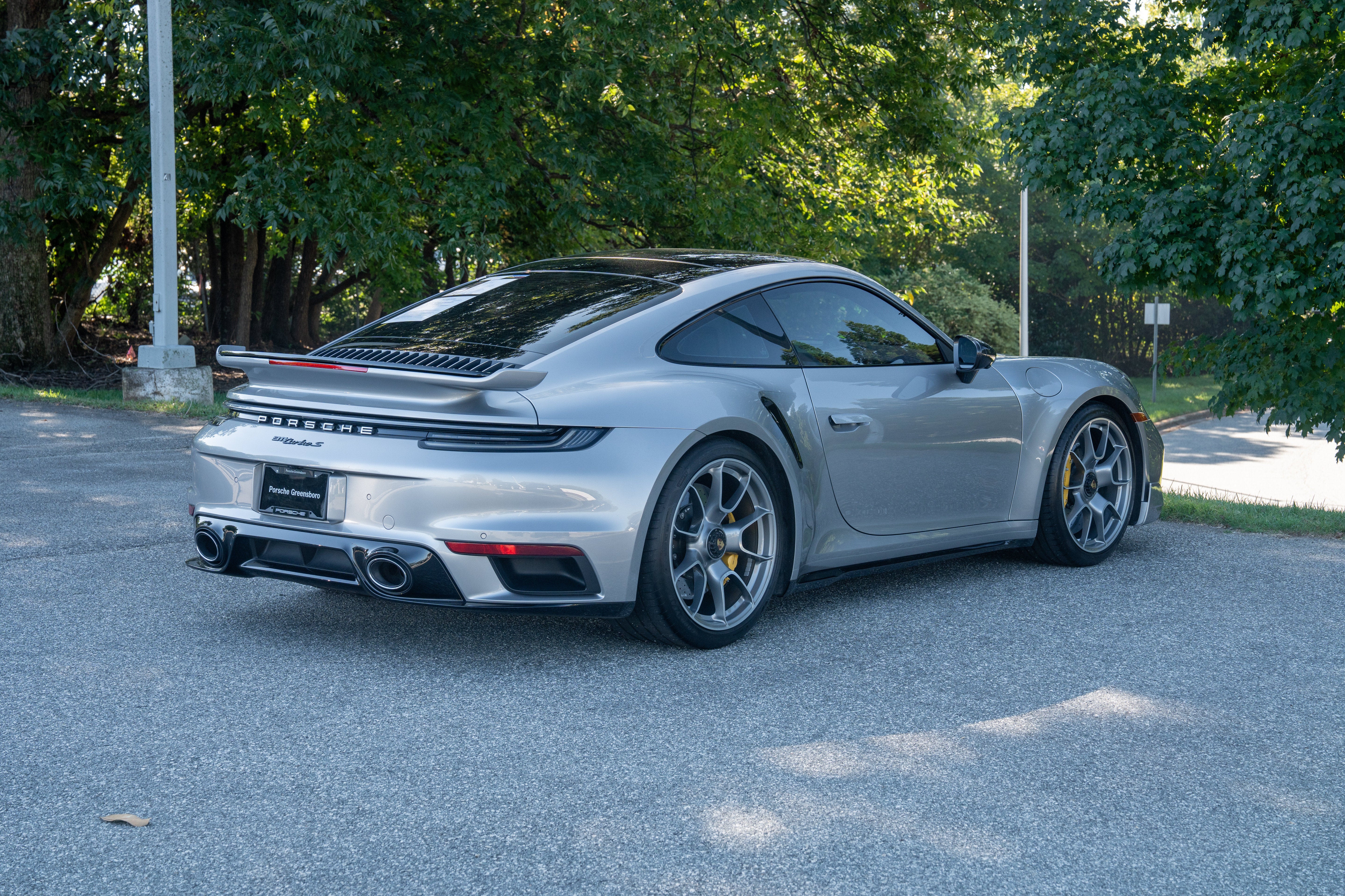 Used 2022 GT Silver Metallic Porsche Turbo S image 7