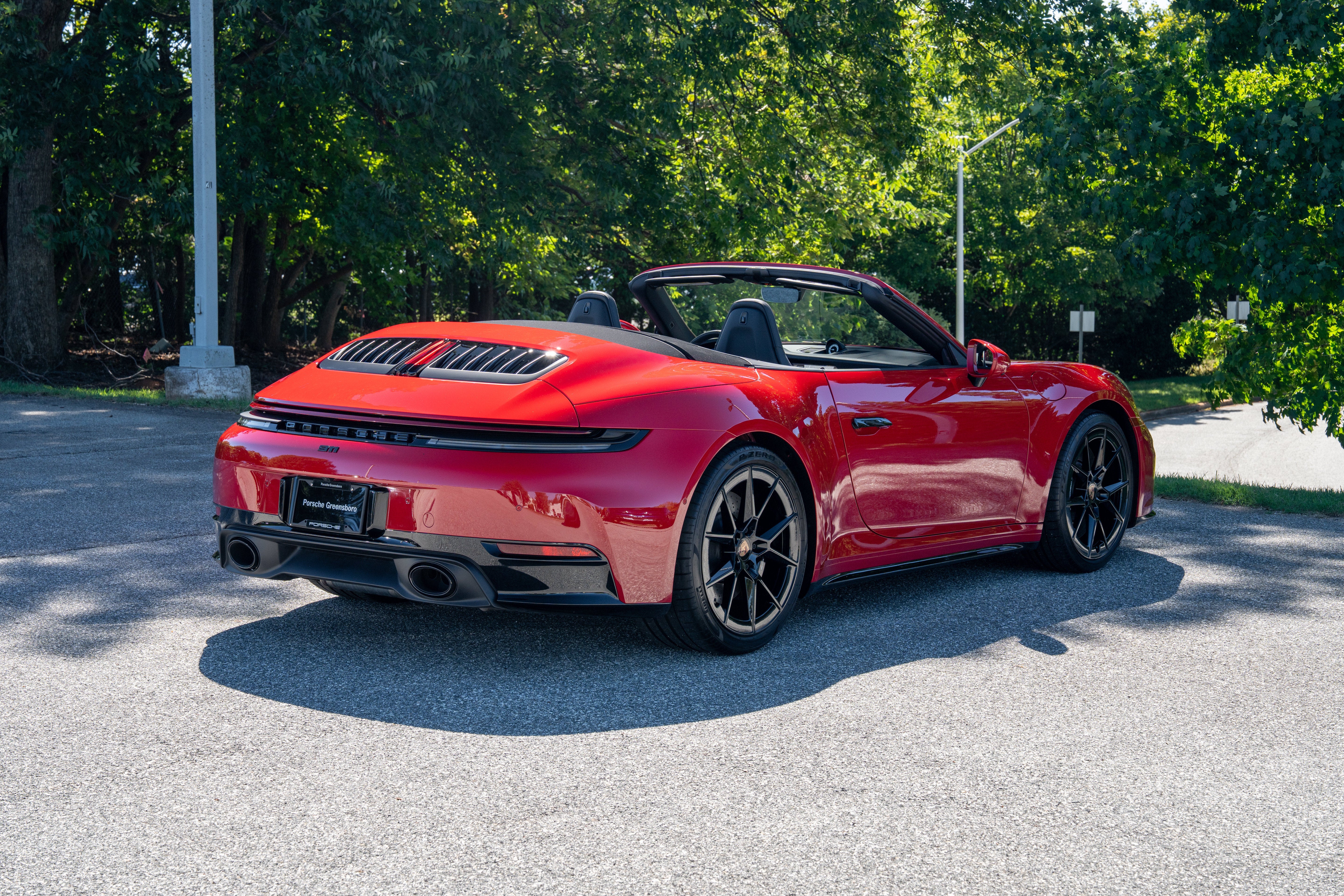 Used 2026 Carmine Red Porsche Carrera 4S Cabriolet image 7