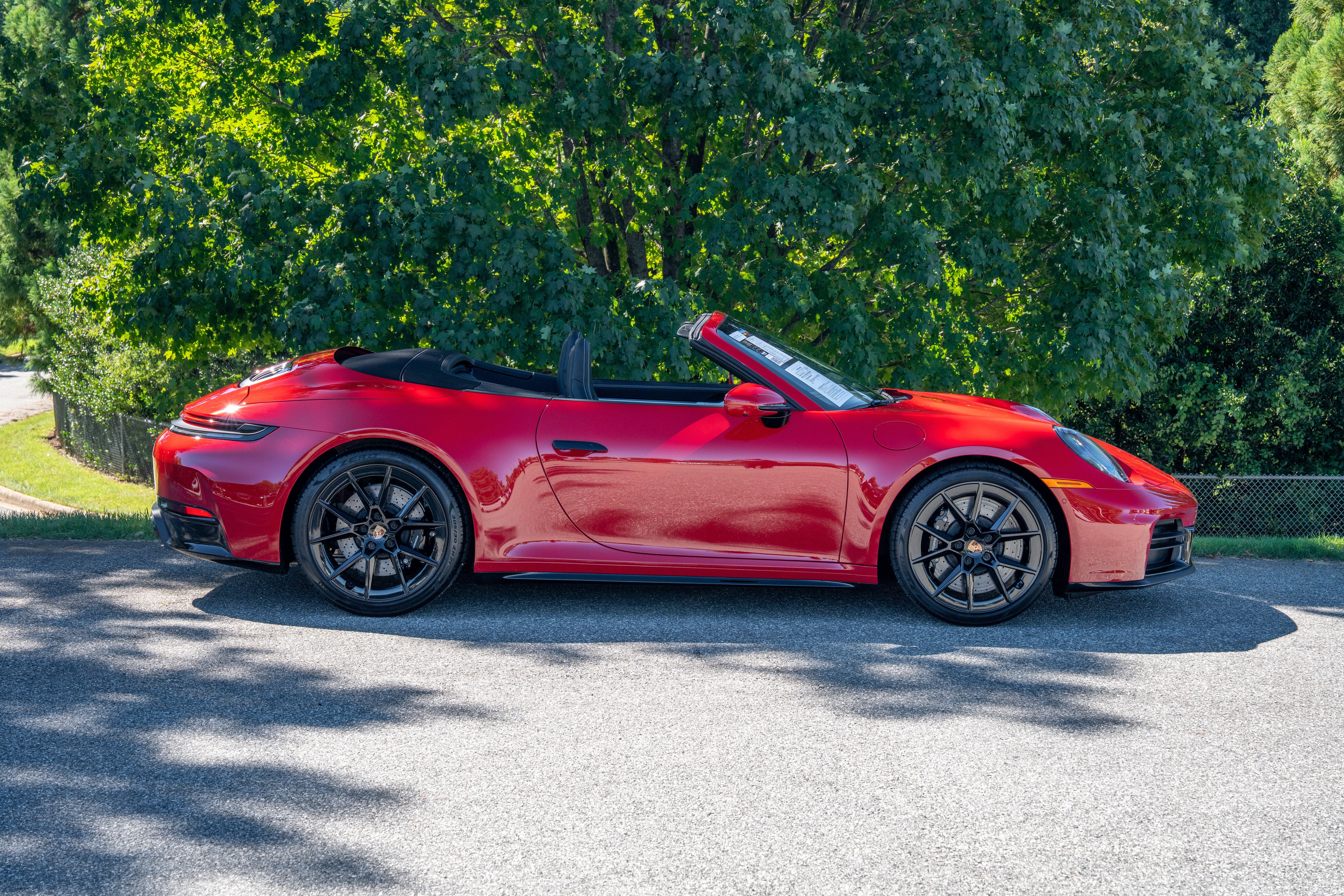 Used 2026 Carmine Red Porsche Carrera 4S Cabriolet image 8