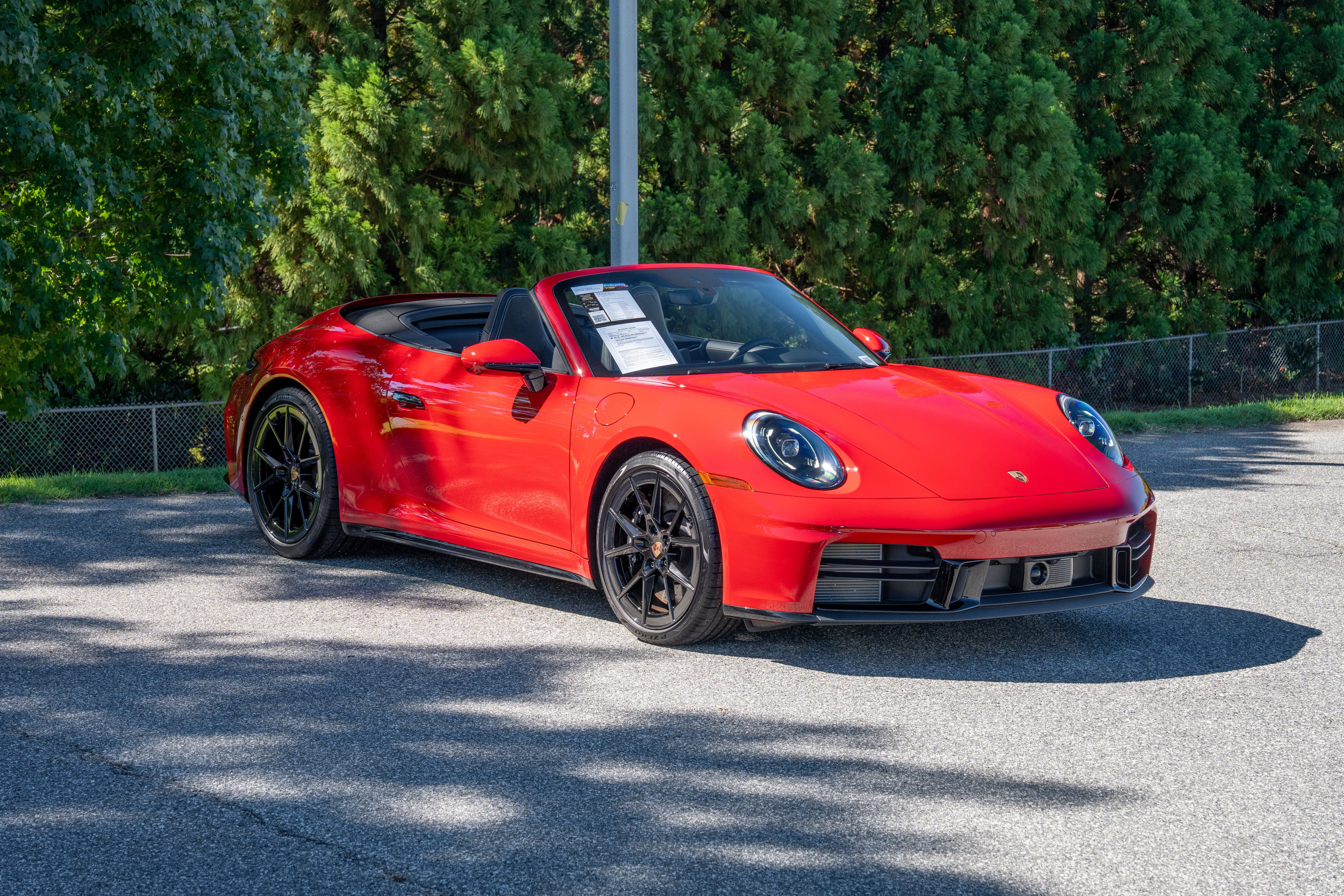 Used 2026 Carmine Red Porsche Carrera 4S Cabriolet image 9