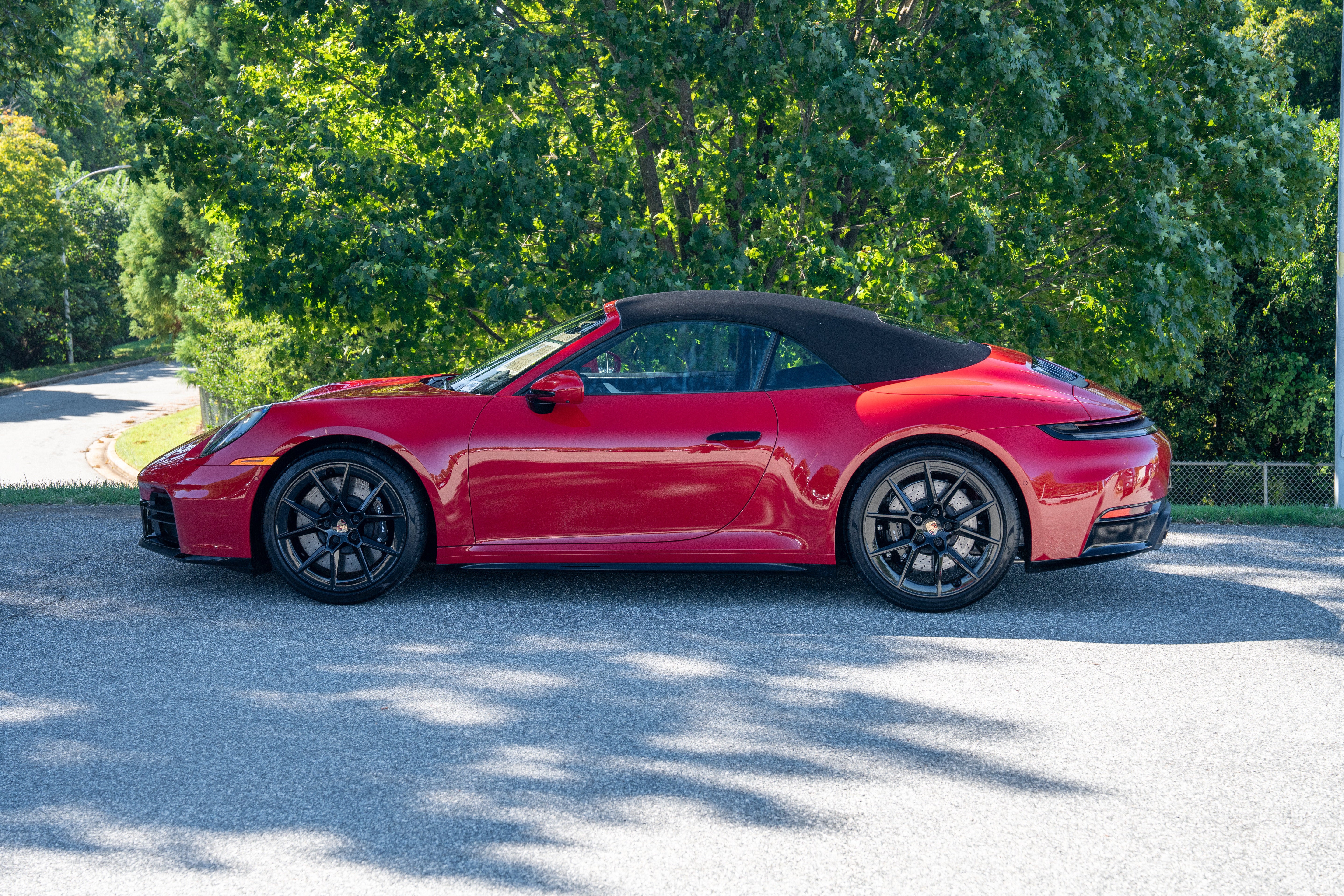 Used 2026 Carmine Red Porsche Carrera 4S Cabriolet image 11
