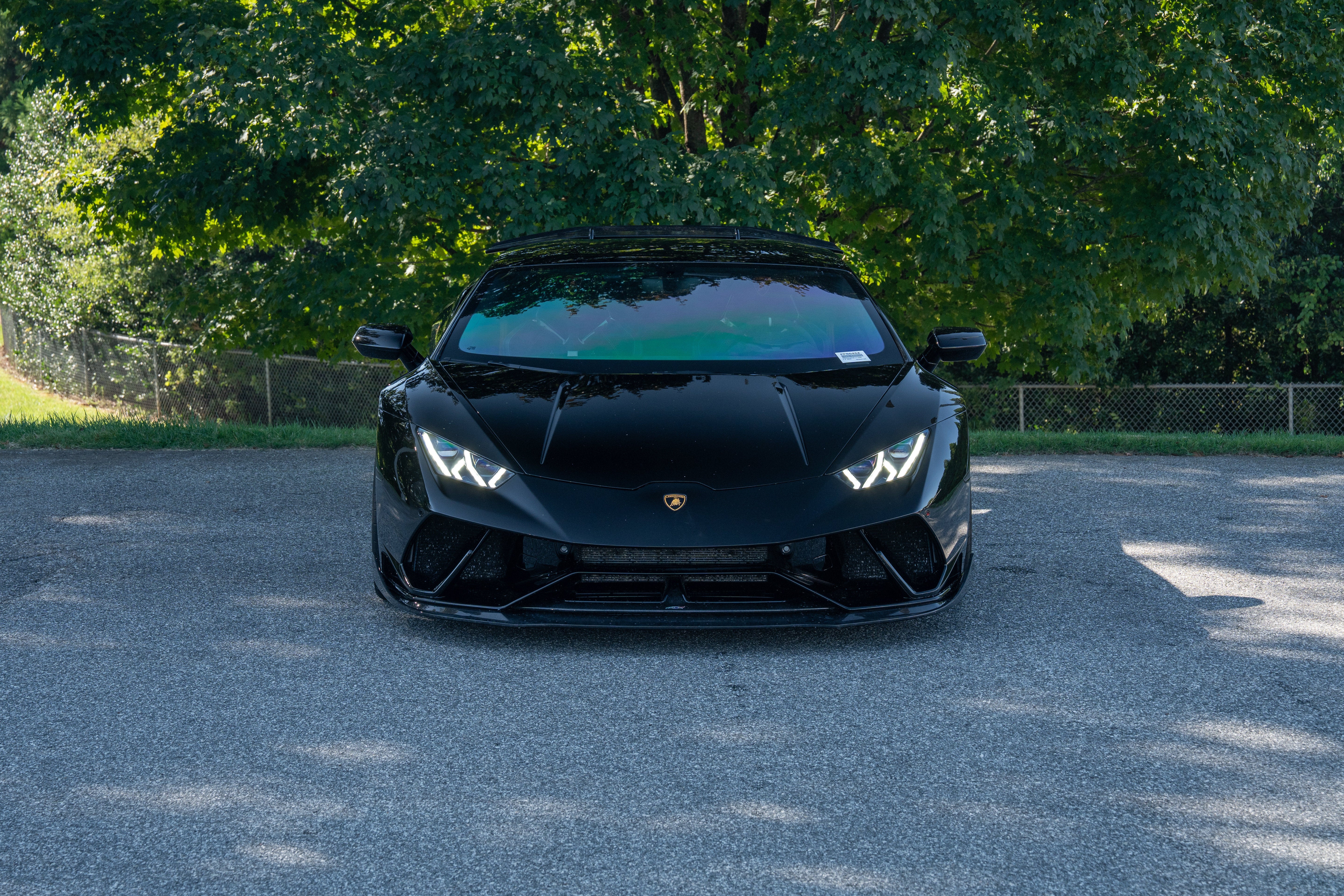 Used 2019 Nero Noctis Lamborghini Performante image 2