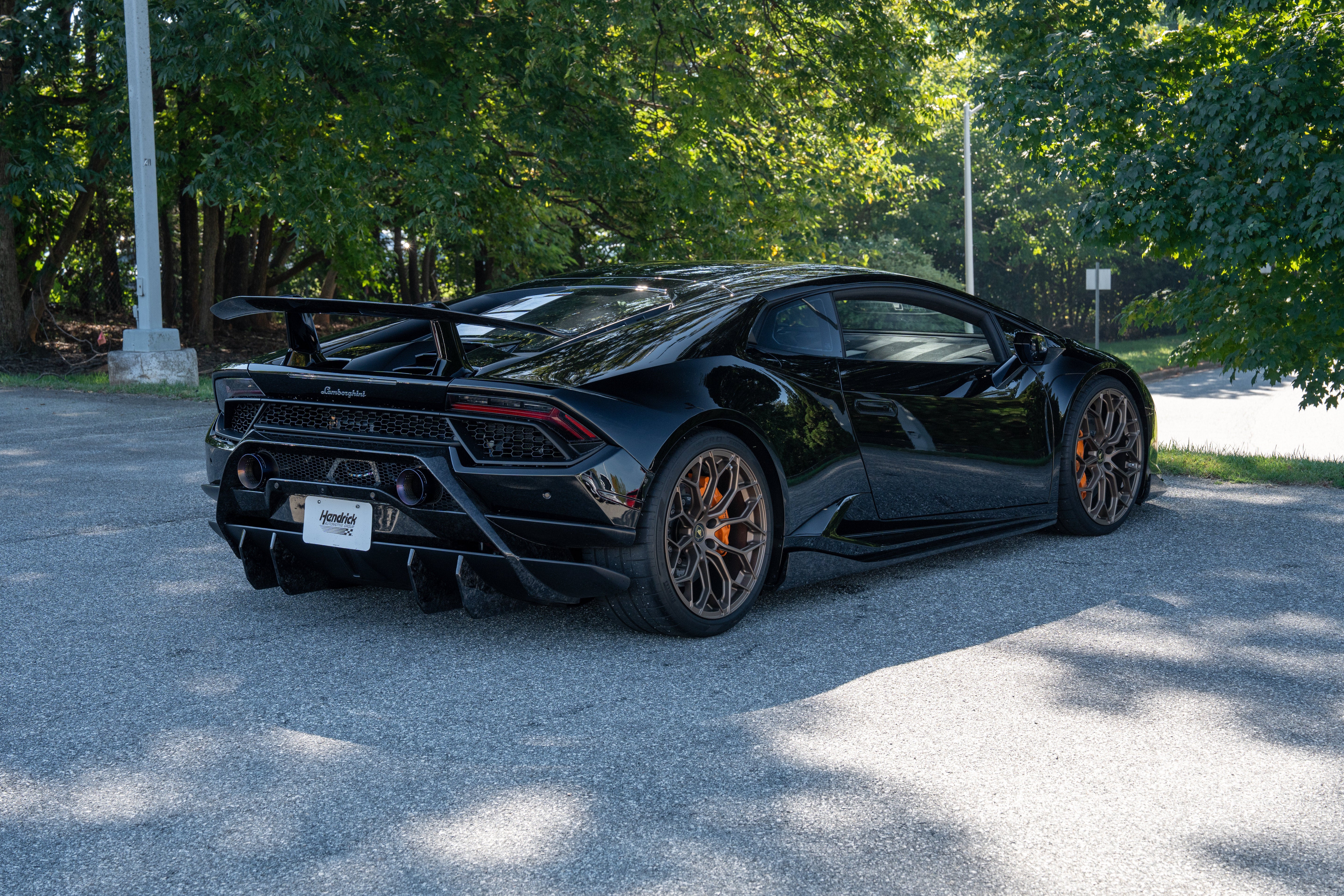 Used 2019 Nero Noctis Lamborghini Performante image 8