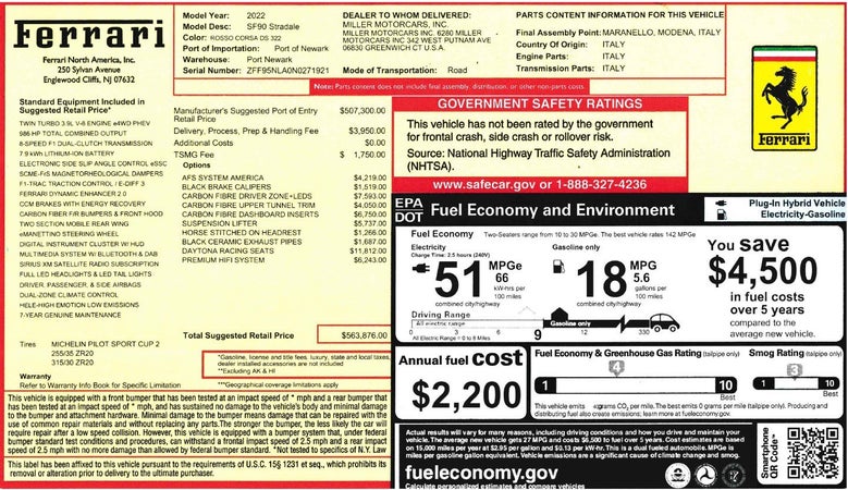 Ferrari SF90 Stradale