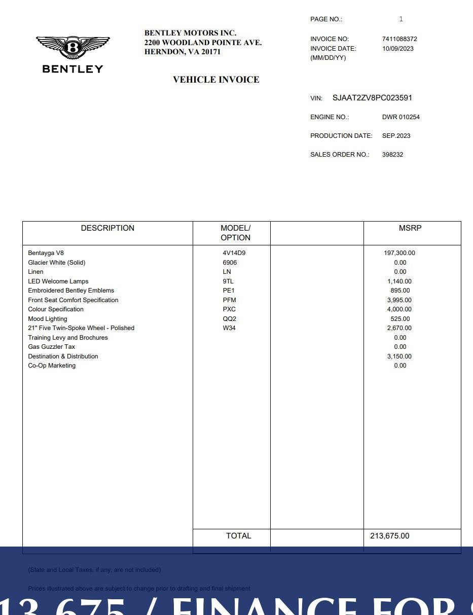 2023 Bentley Bentayga