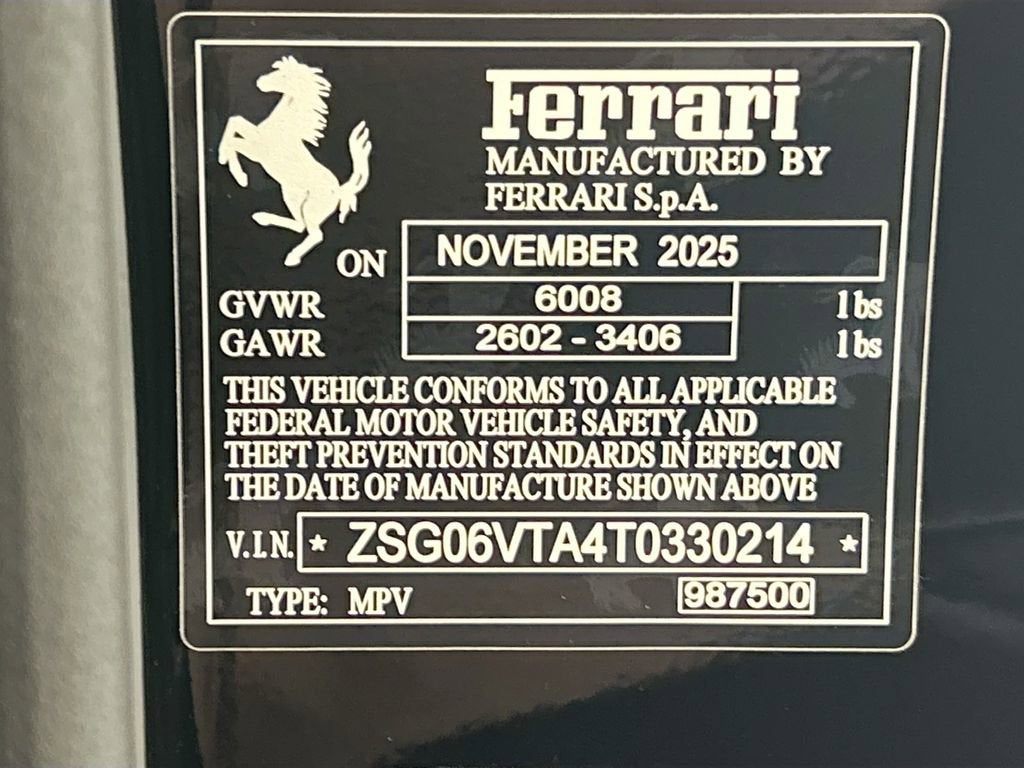 Used 2026 Nero Ferrari Base image 35