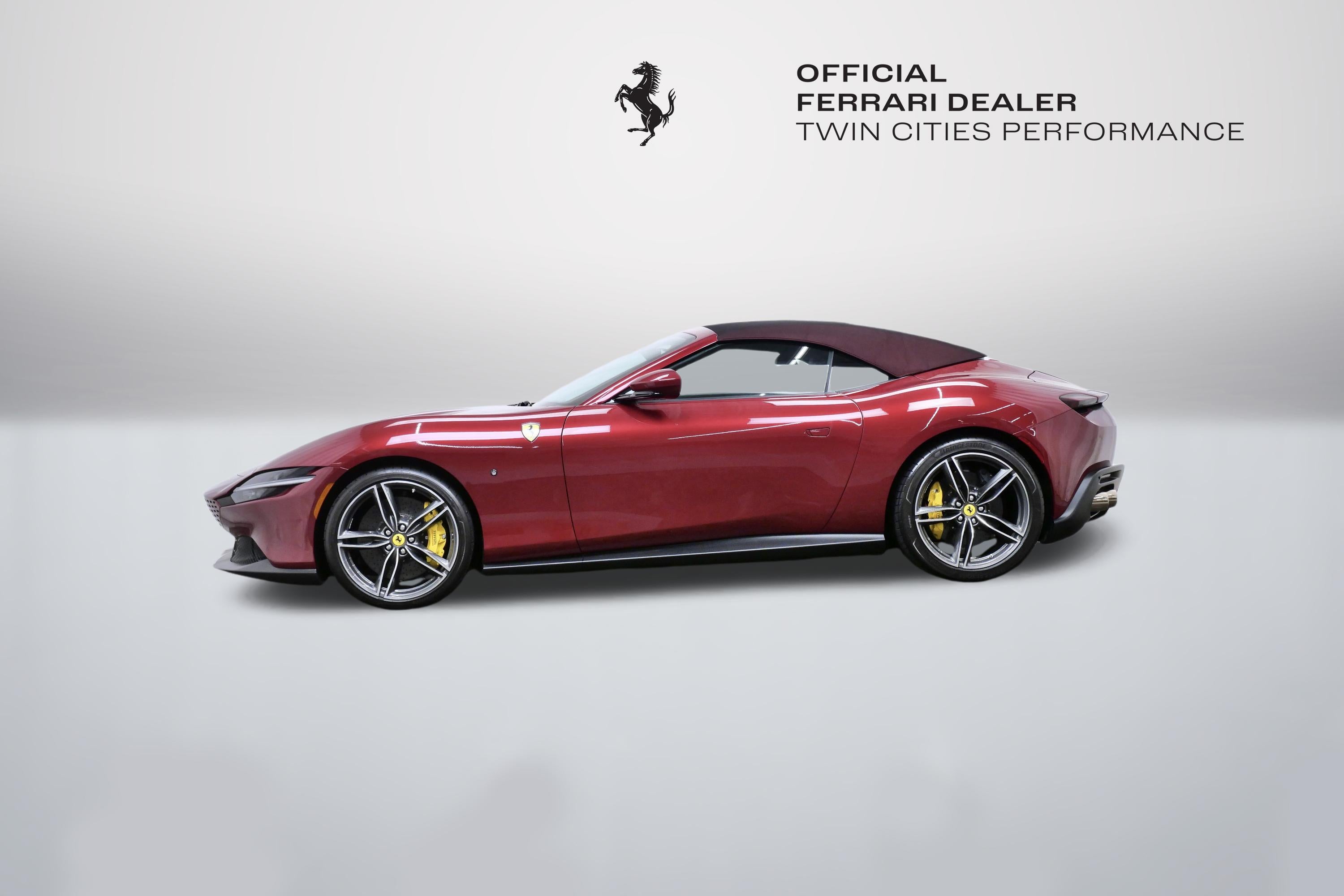 Certified 2025 Ferrari Roma Base with VIN ZFF09RPA9S0316753 for sale in Minneapolis, Minnesota
