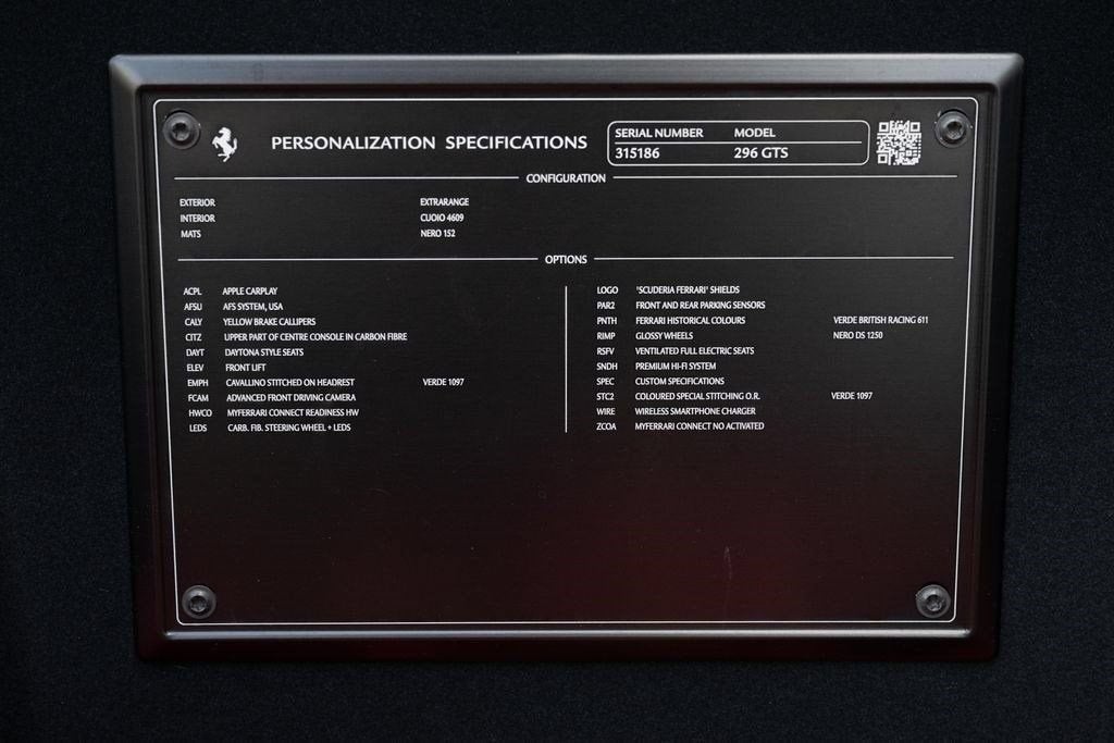 2025 Ferrari 296 Base - Photo 17