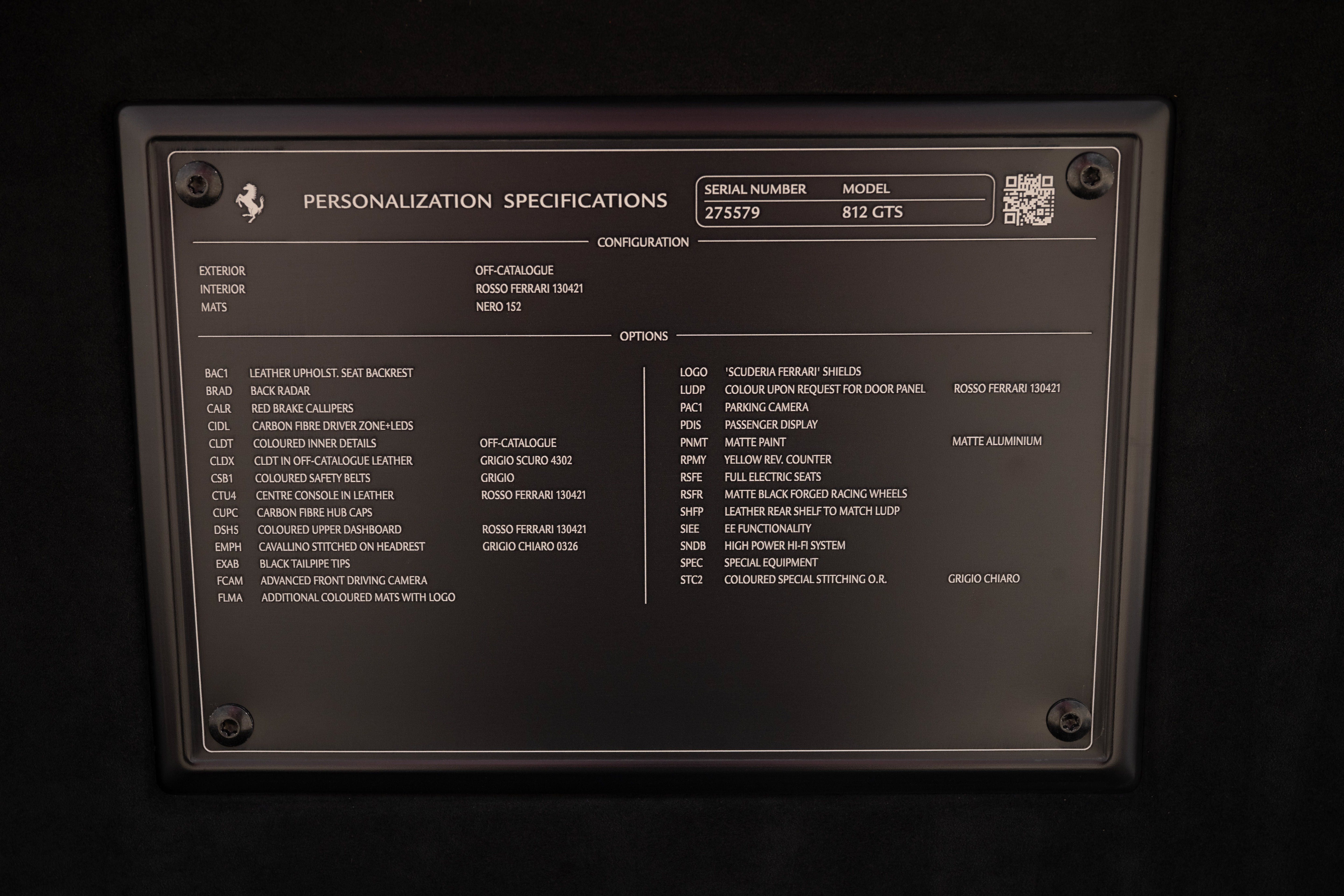 Certified Used 2022 Alluminio Opaco Ferrari Base image 21