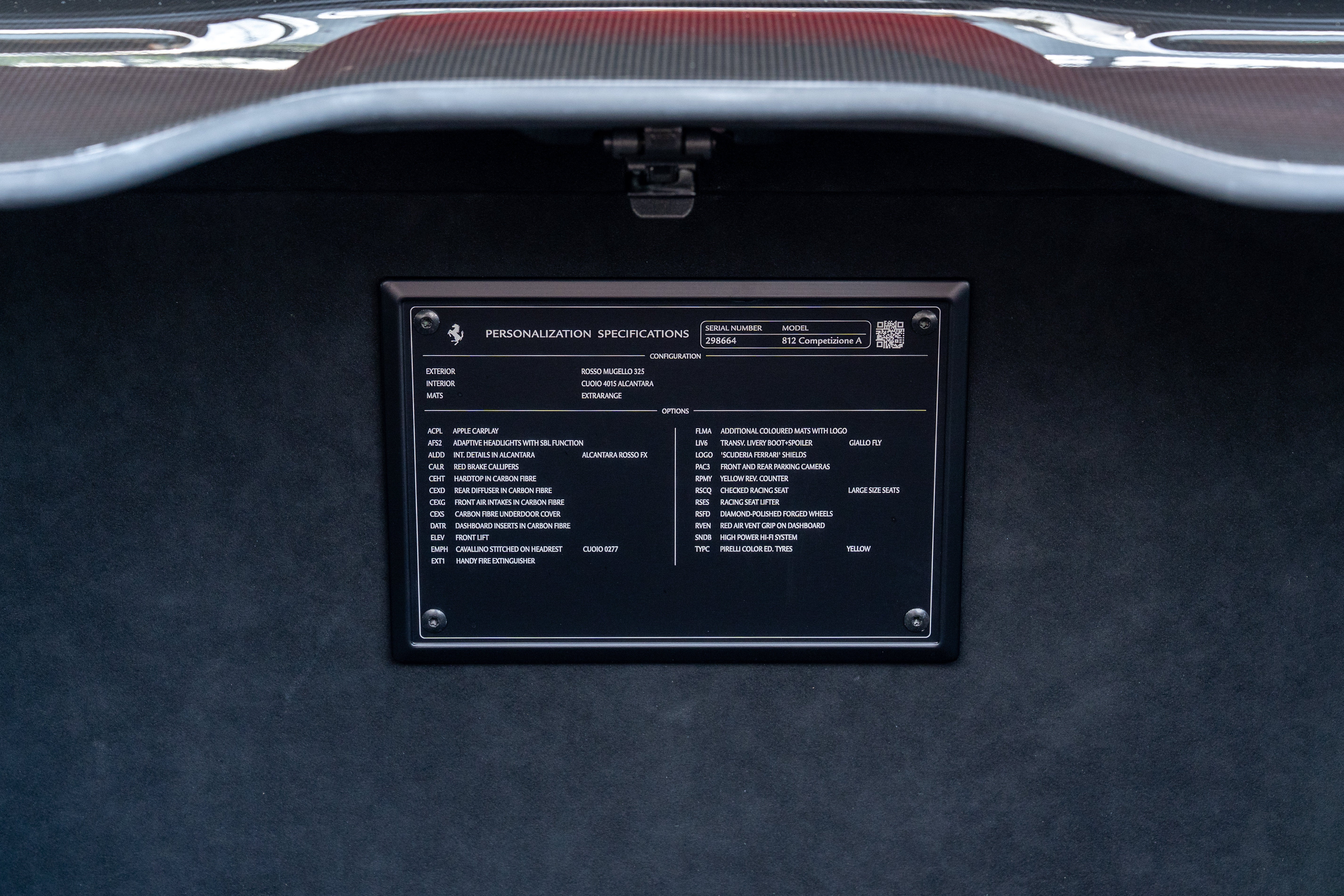 Certified Used 2024 Rosso Mugello Ferrari Aperta A image 24