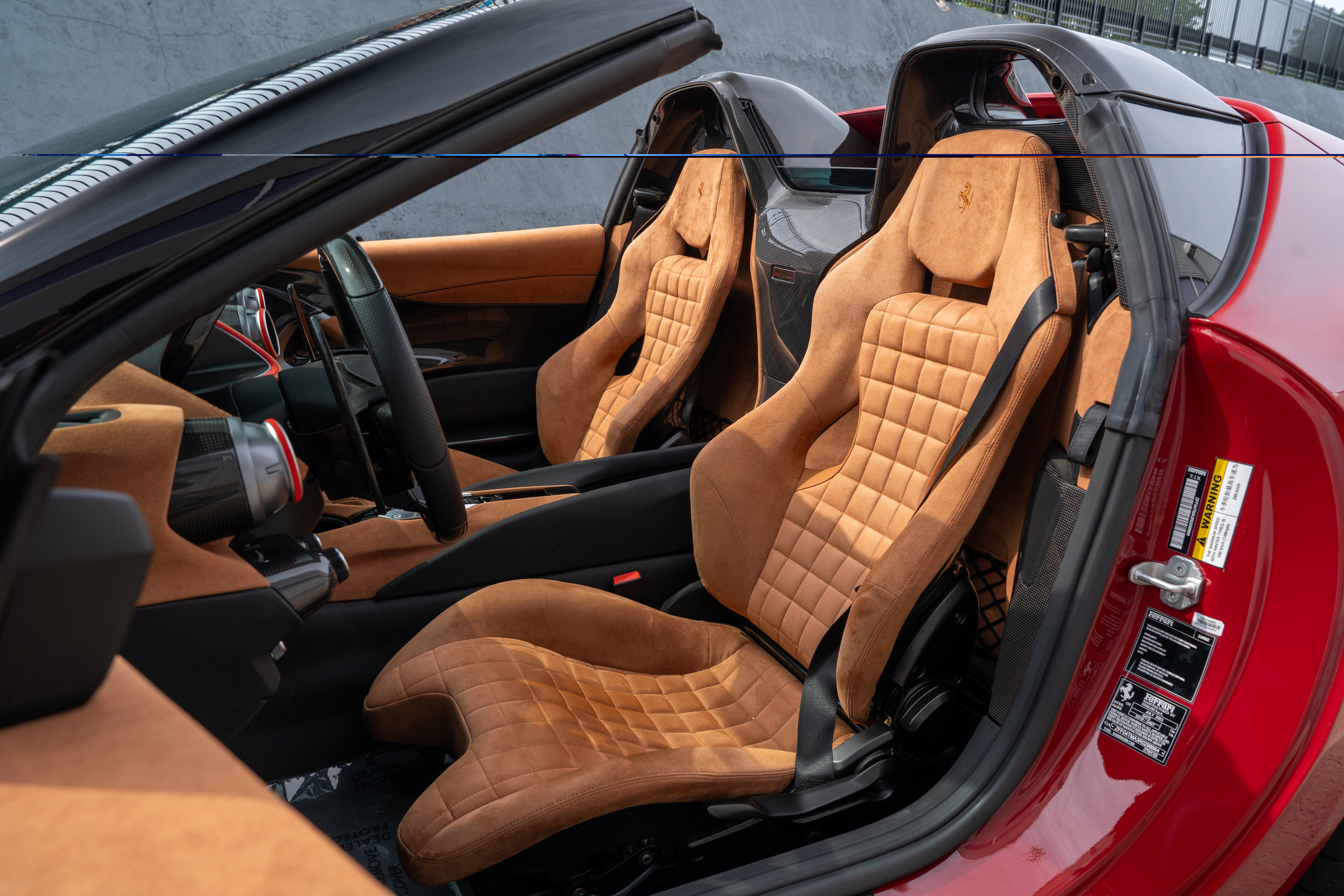 Certified Used 2024 Rosso Mugello Ferrari Aperta A image 36