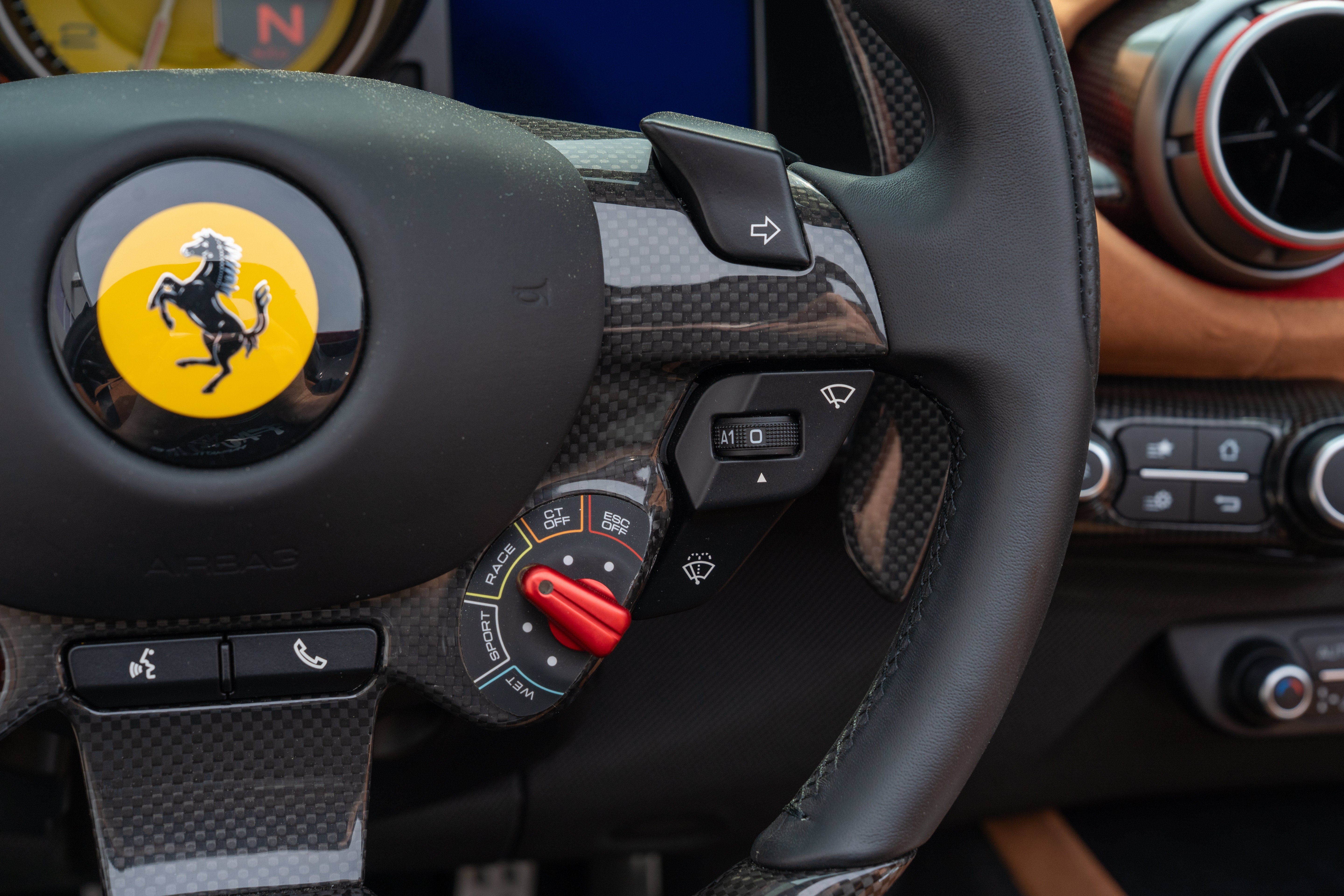 Certified Used 2024 Rosso Mugello Ferrari Aperta A image 42