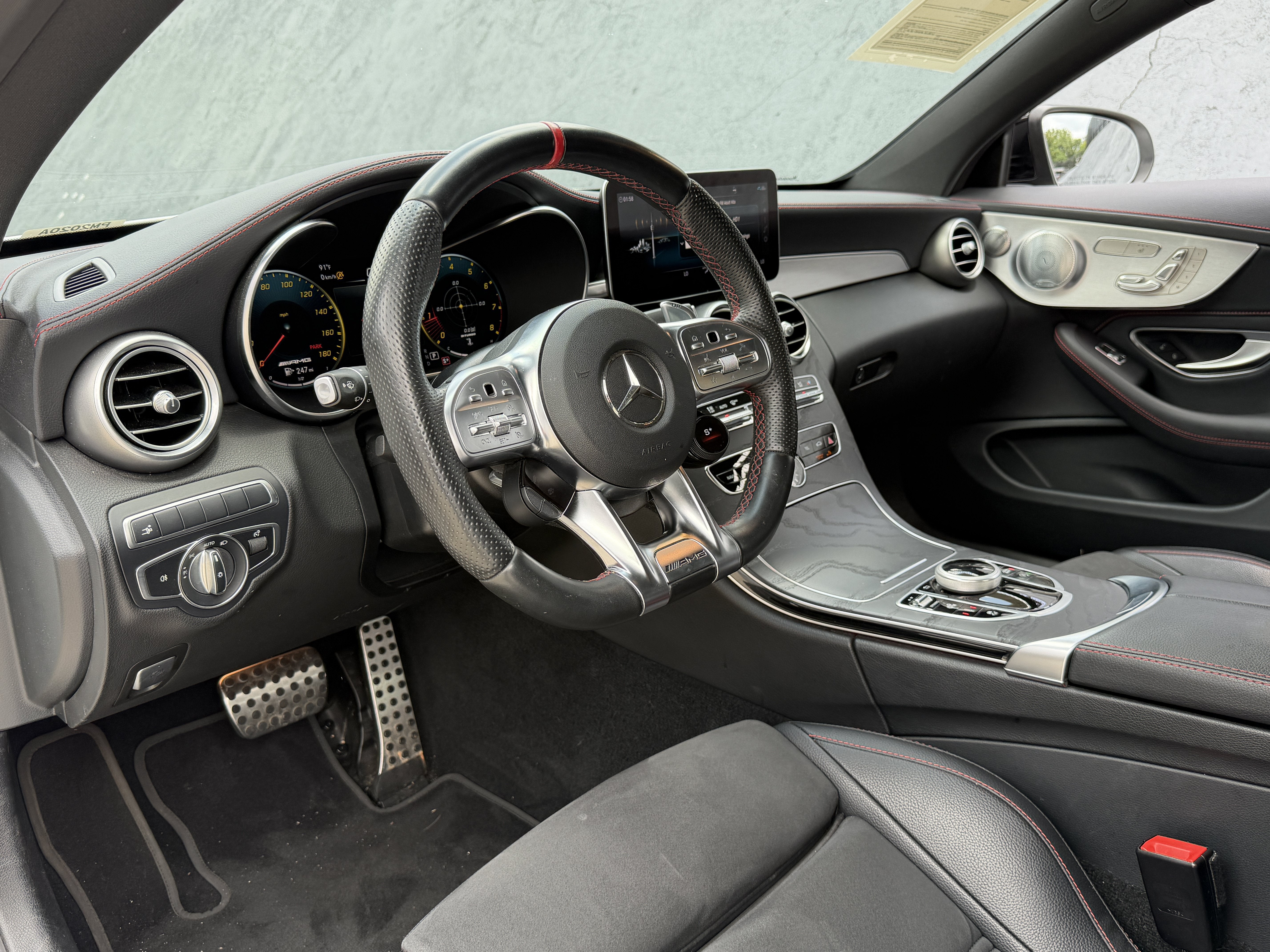 Used 2020 Polar White Mercedes-Benz AMG® C 43 image 13