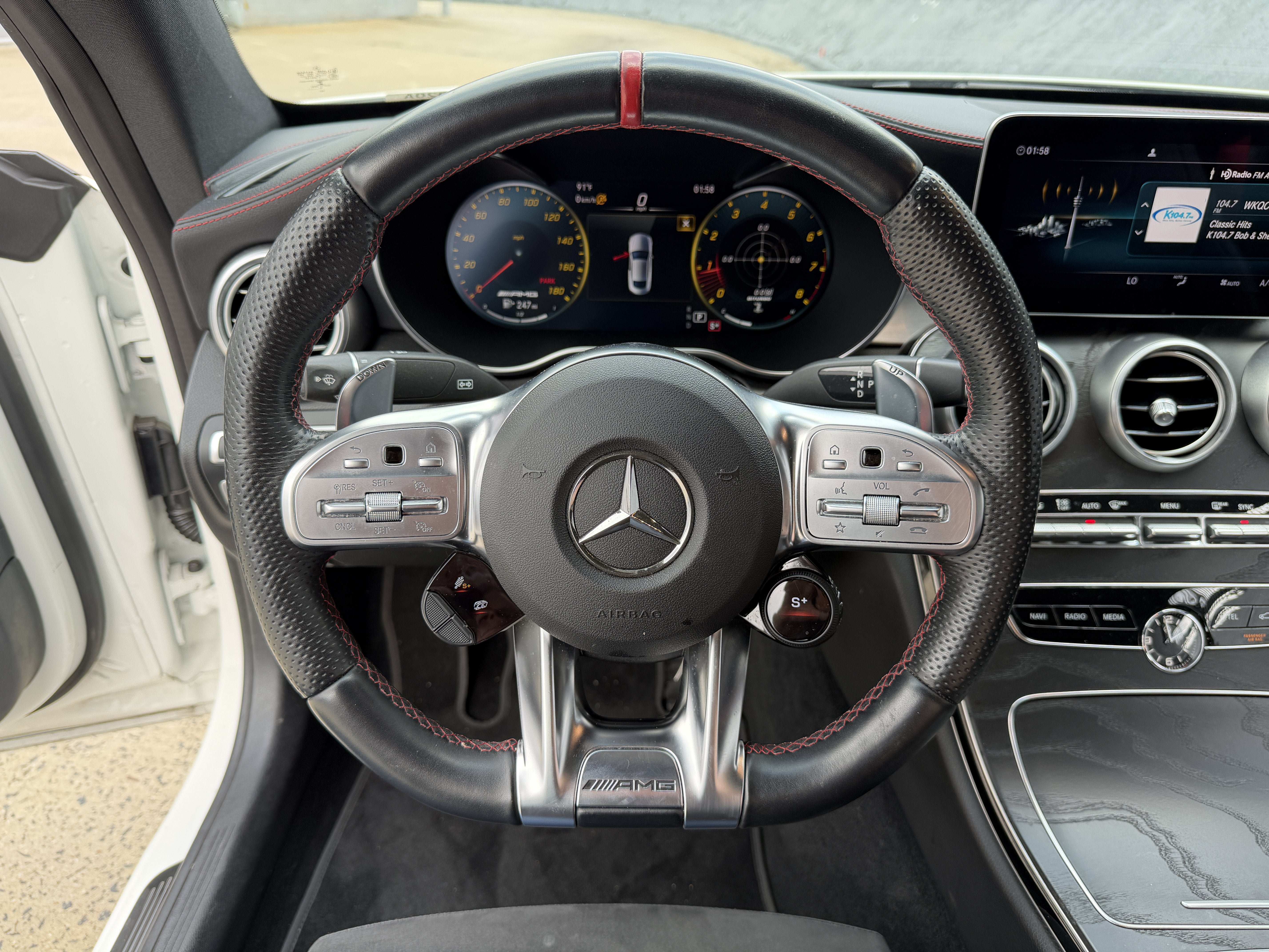Used 2020 Polar White Mercedes-Benz AMG® C 43 image 15