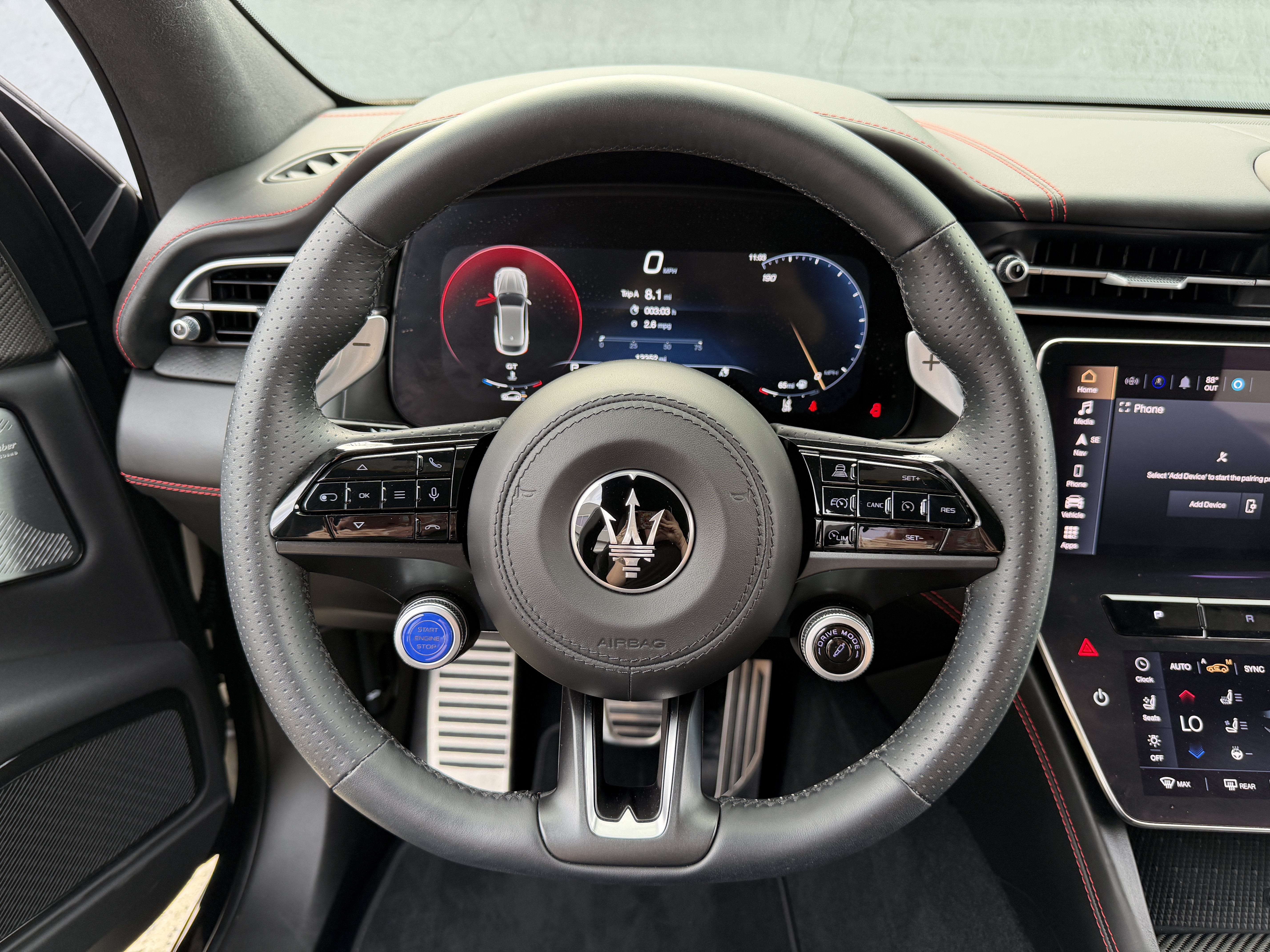 Used 2024 Nero Noctis Black Maserati Trofeo image 16
