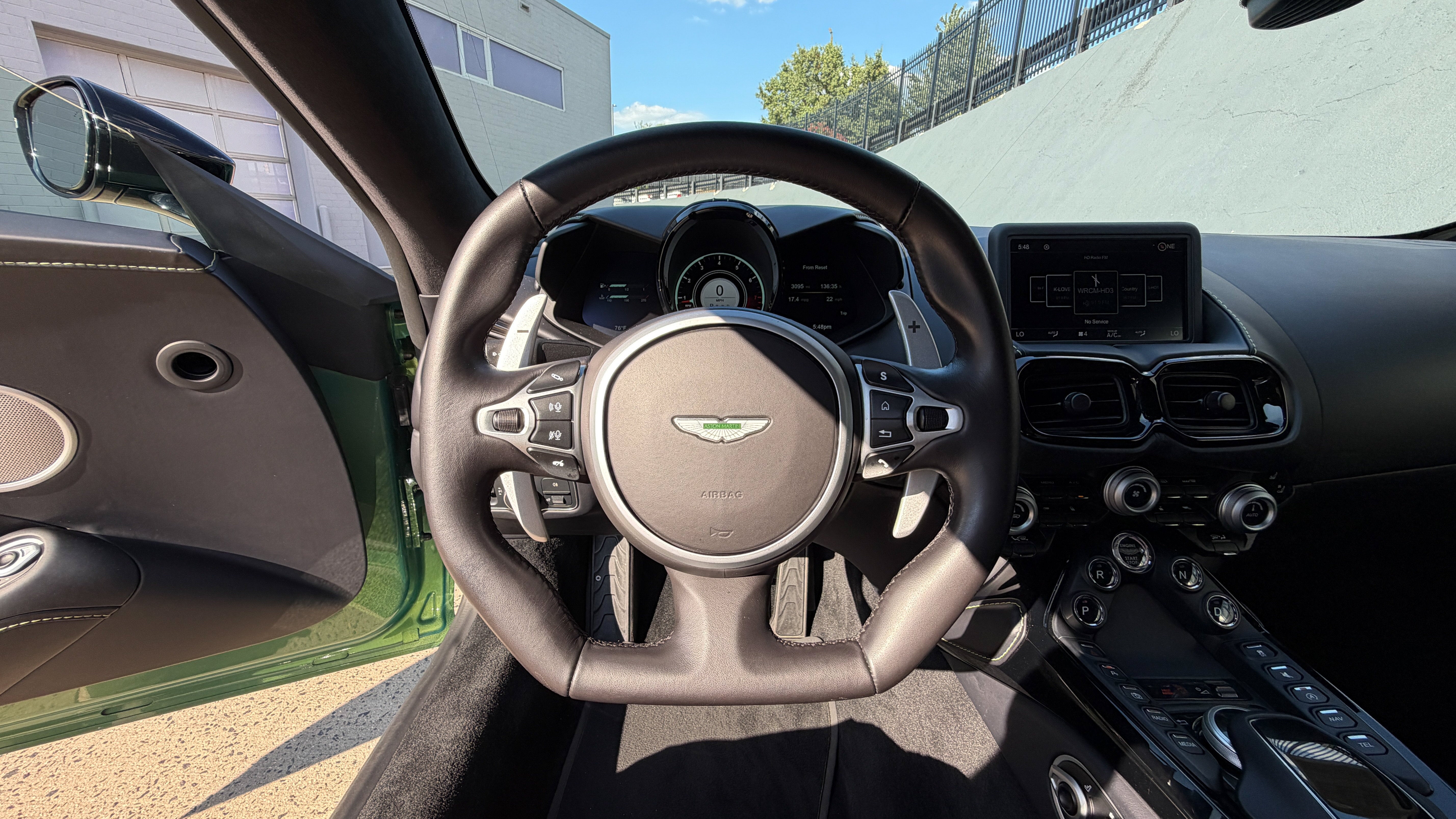 Used 2023 Iridescent Emerald Aston Martin coupe image 11