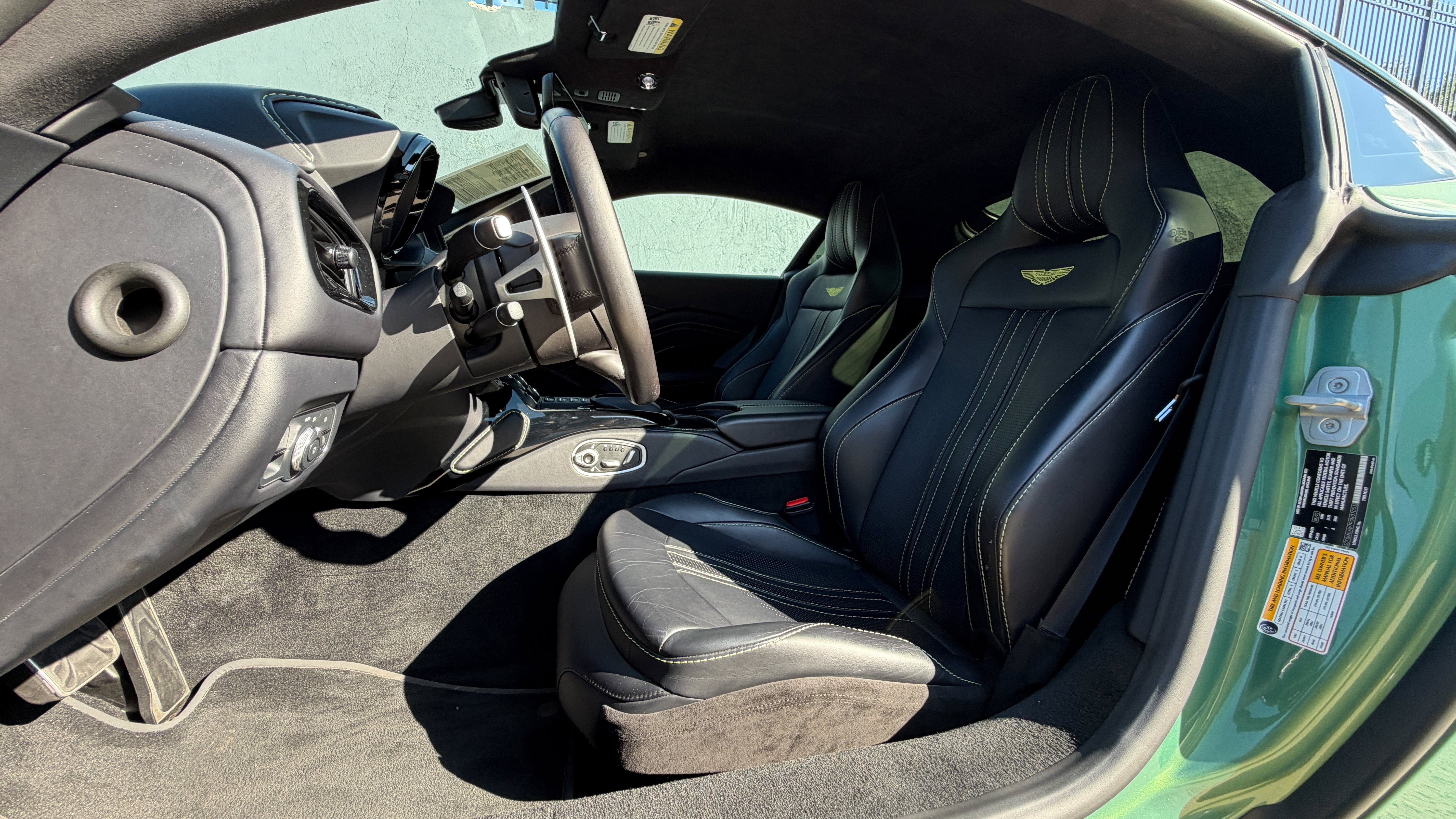 Used 2023 Iridescent Emerald Aston Martin coupe image 12