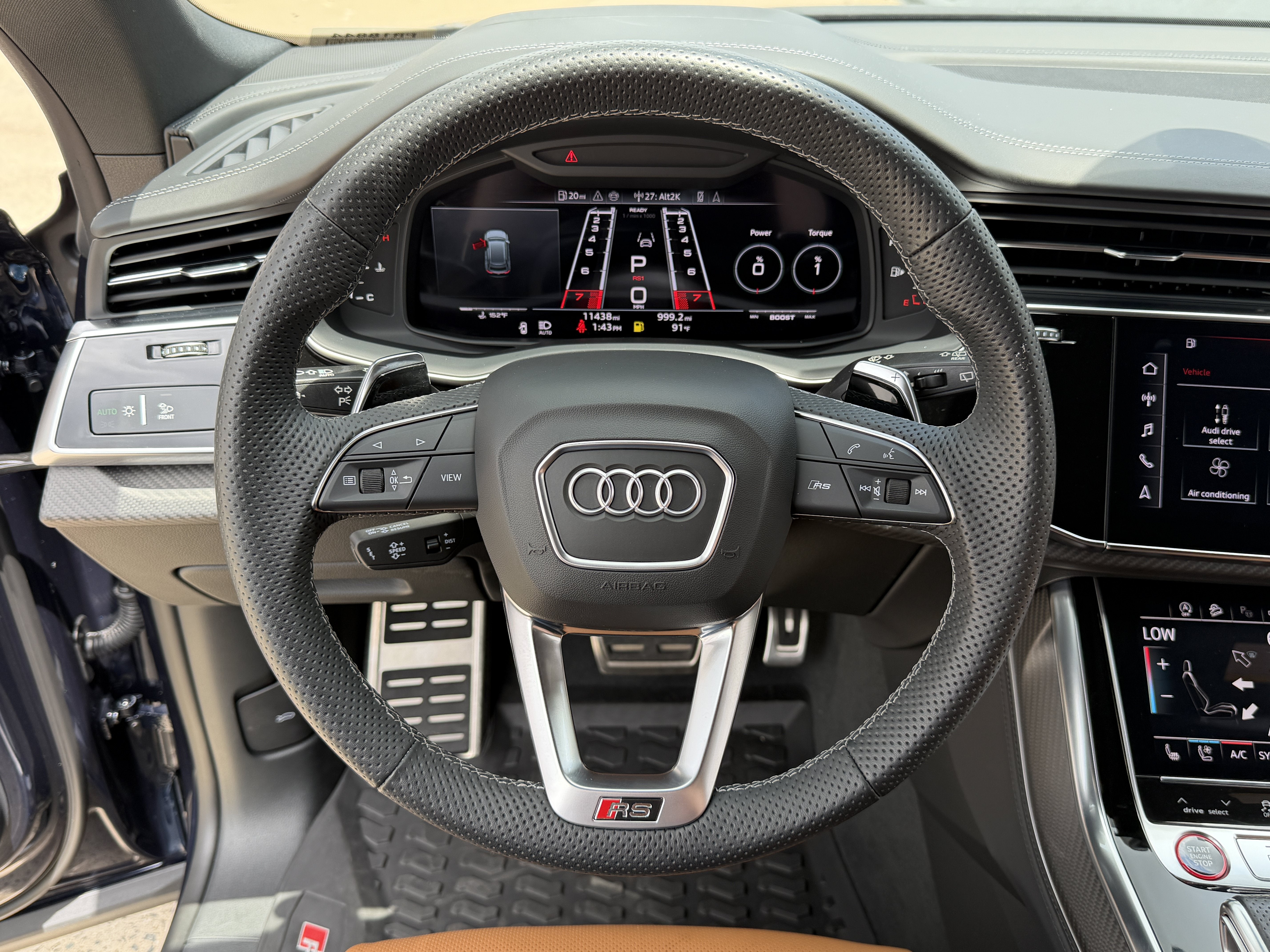 Used 2024 Navarra Blue Metallic Audi  image 18