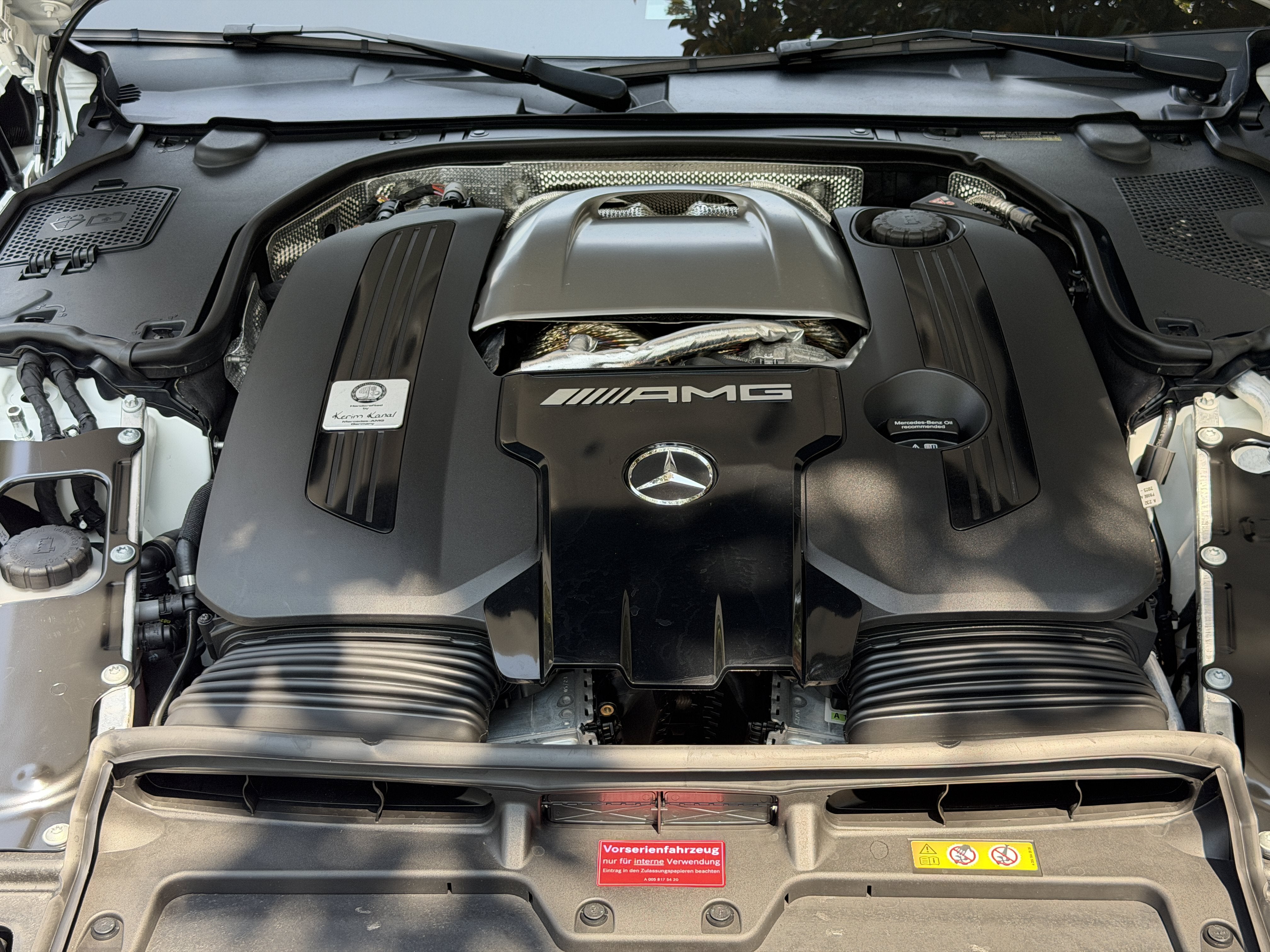 Used 2024 MANUFAKTUR Moonlight White Magno Mercedes-Benz 55 image 9