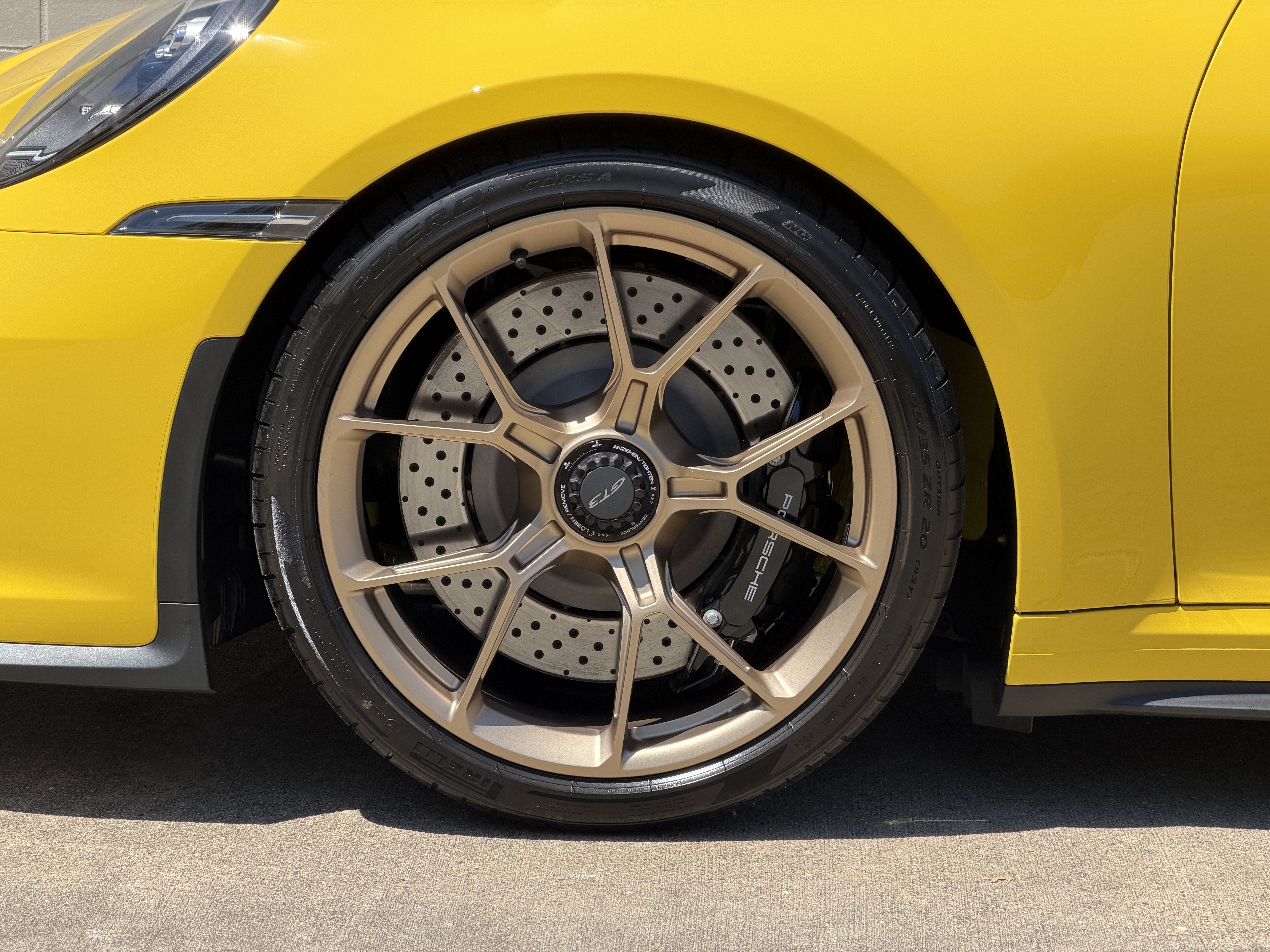 Used 2022 Racing Yellow Porsche GT3 image 12