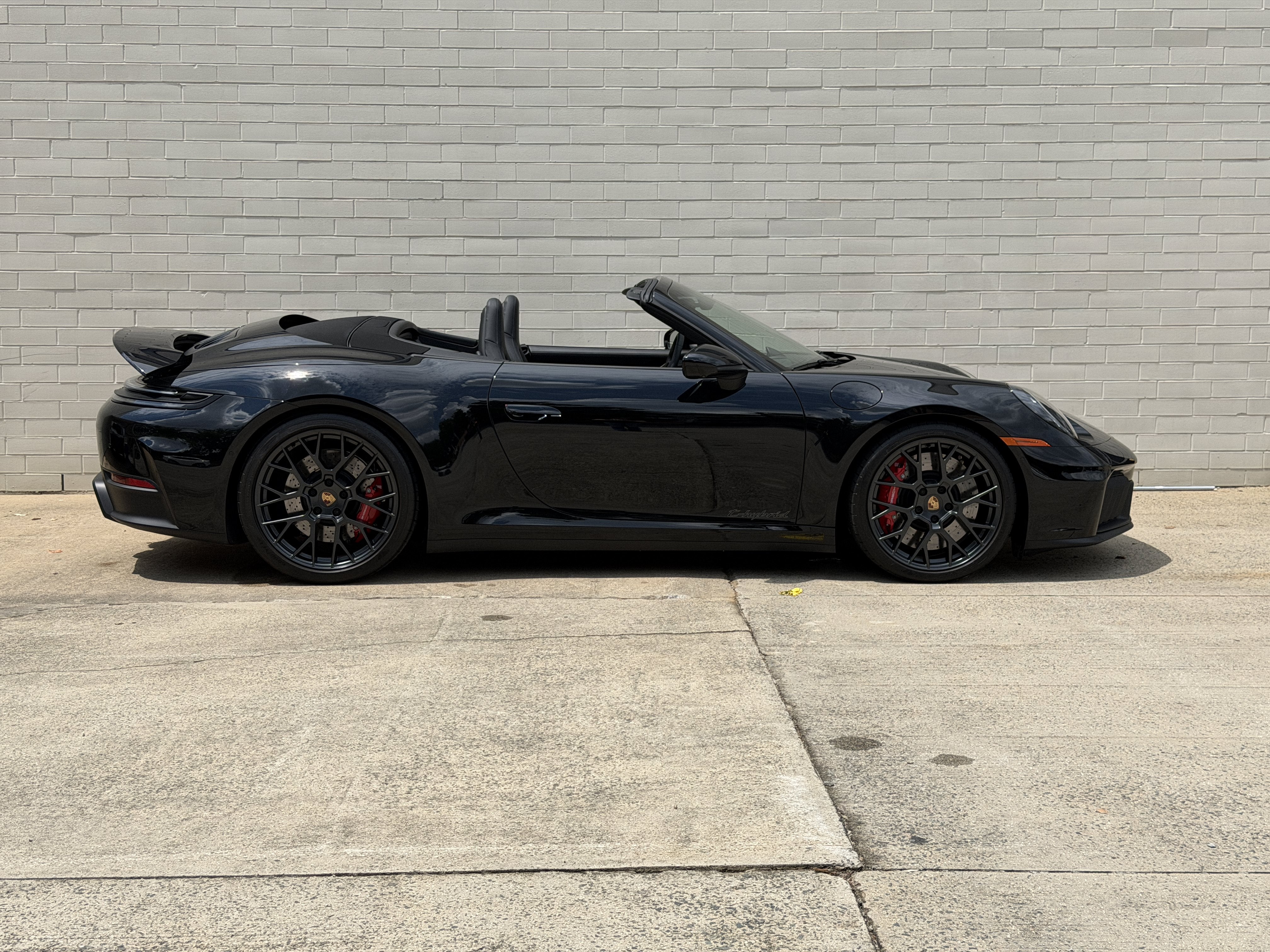 Used 2025 Black Porsche Carrera 4 GTS Cabriolet image 2