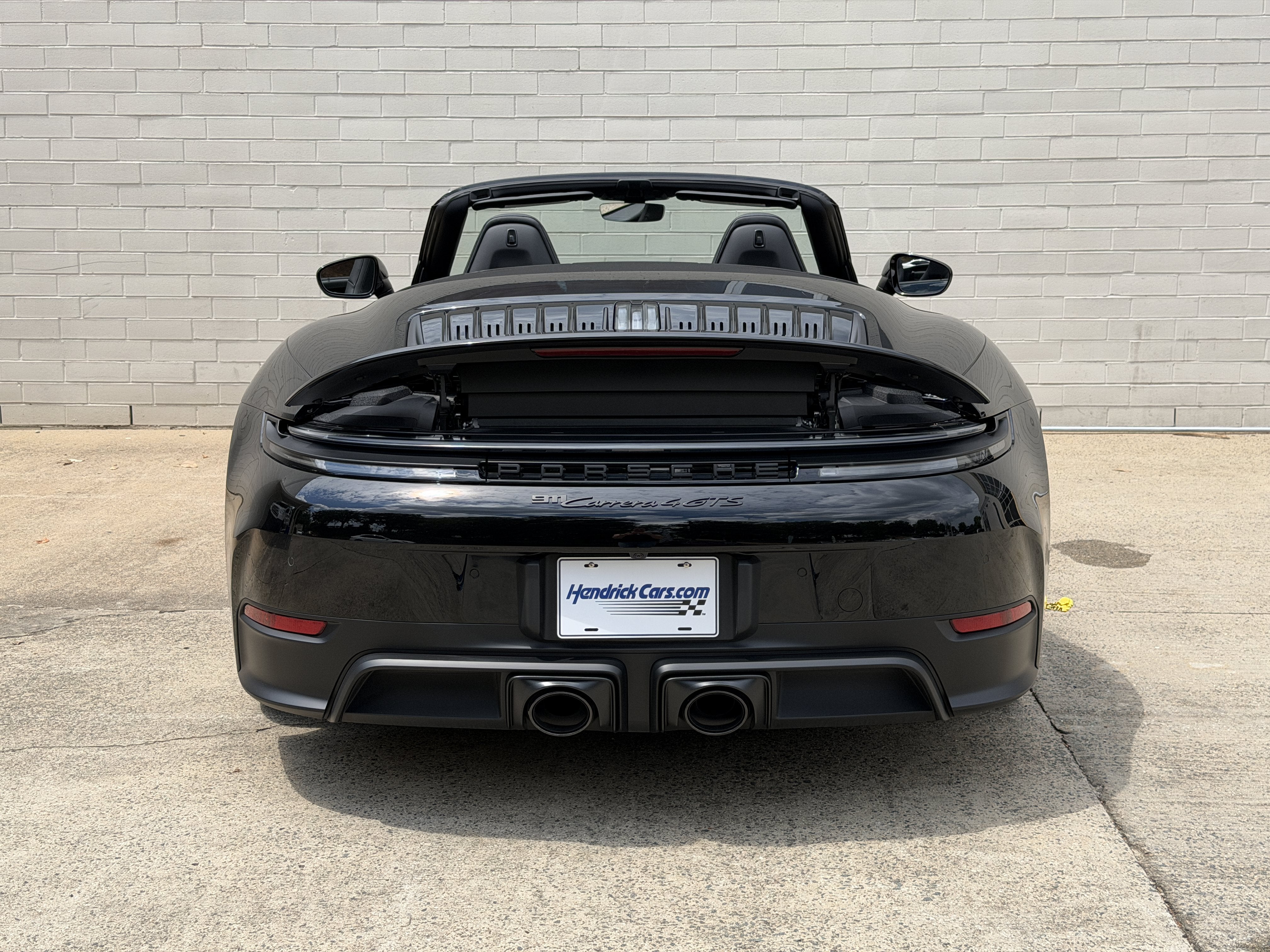 Used 2025 Black Porsche Carrera 4 GTS Cabriolet image 4
