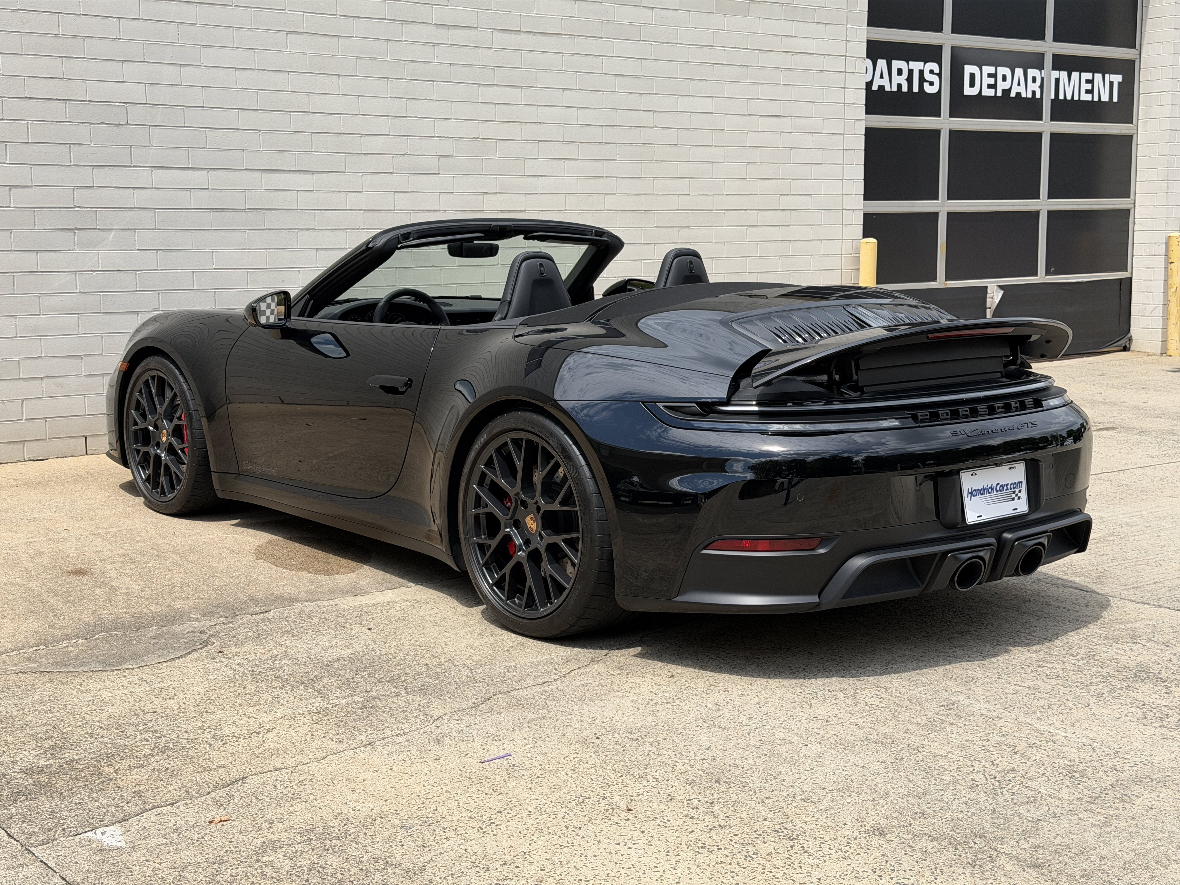 Used 2025 Black Porsche Carrera 4 GTS Cabriolet image 5