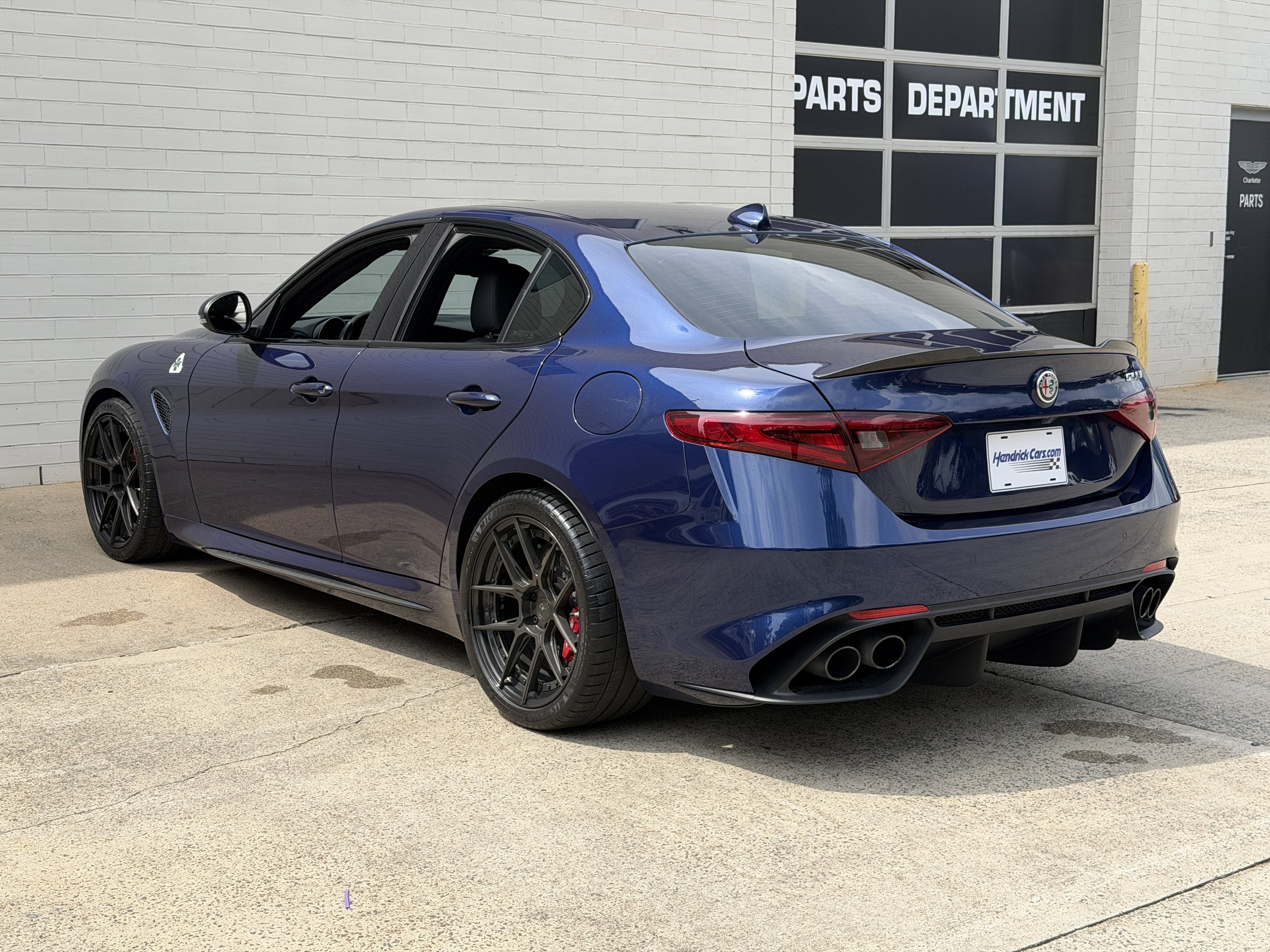 Used 2018 Montecarlo Blue Metallic Alfa Romeo Quadrifoglio image 5