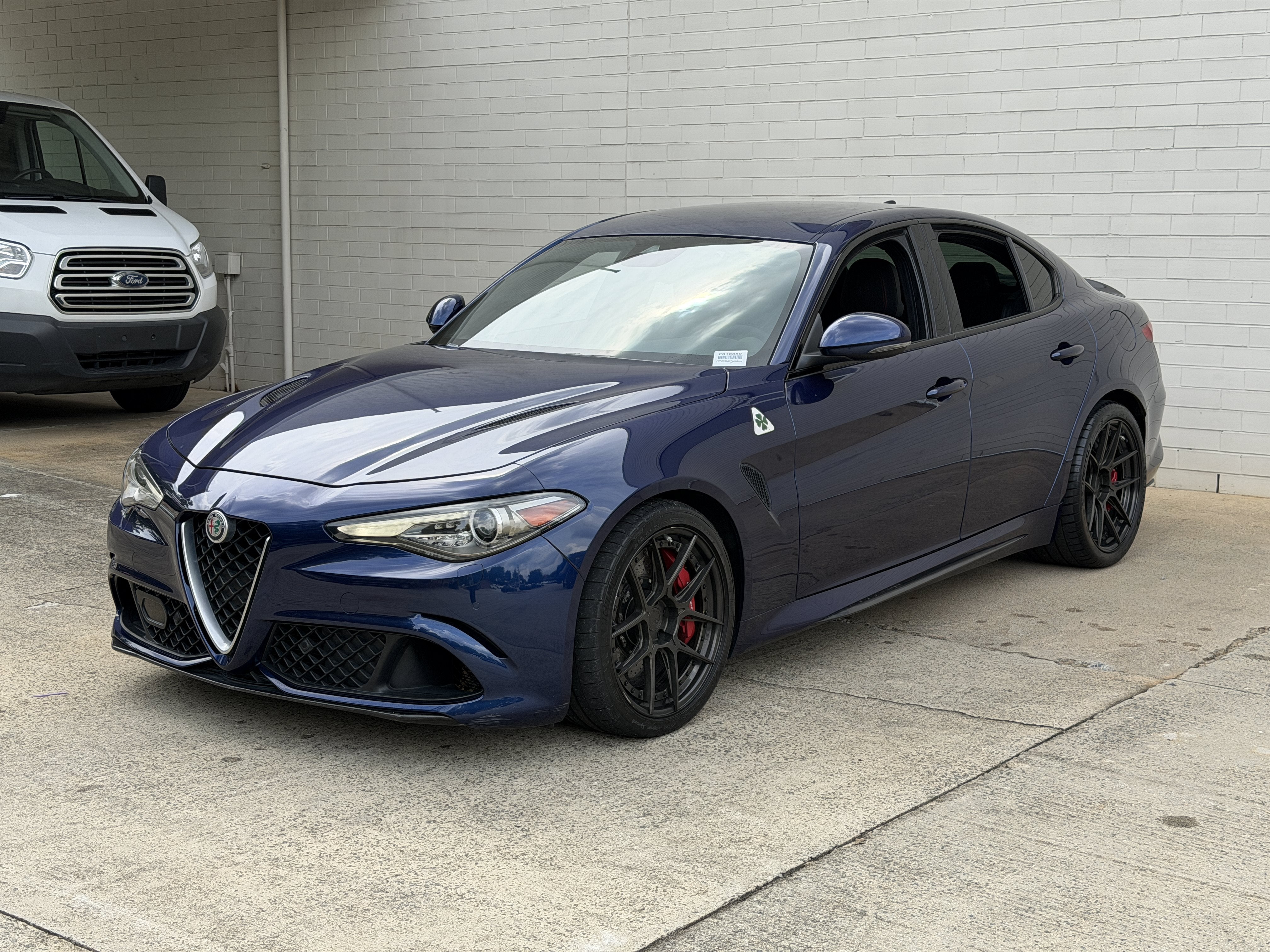 Used 2018 Montecarlo Blue Metallic Alfa Romeo Quadrifoglio image 7