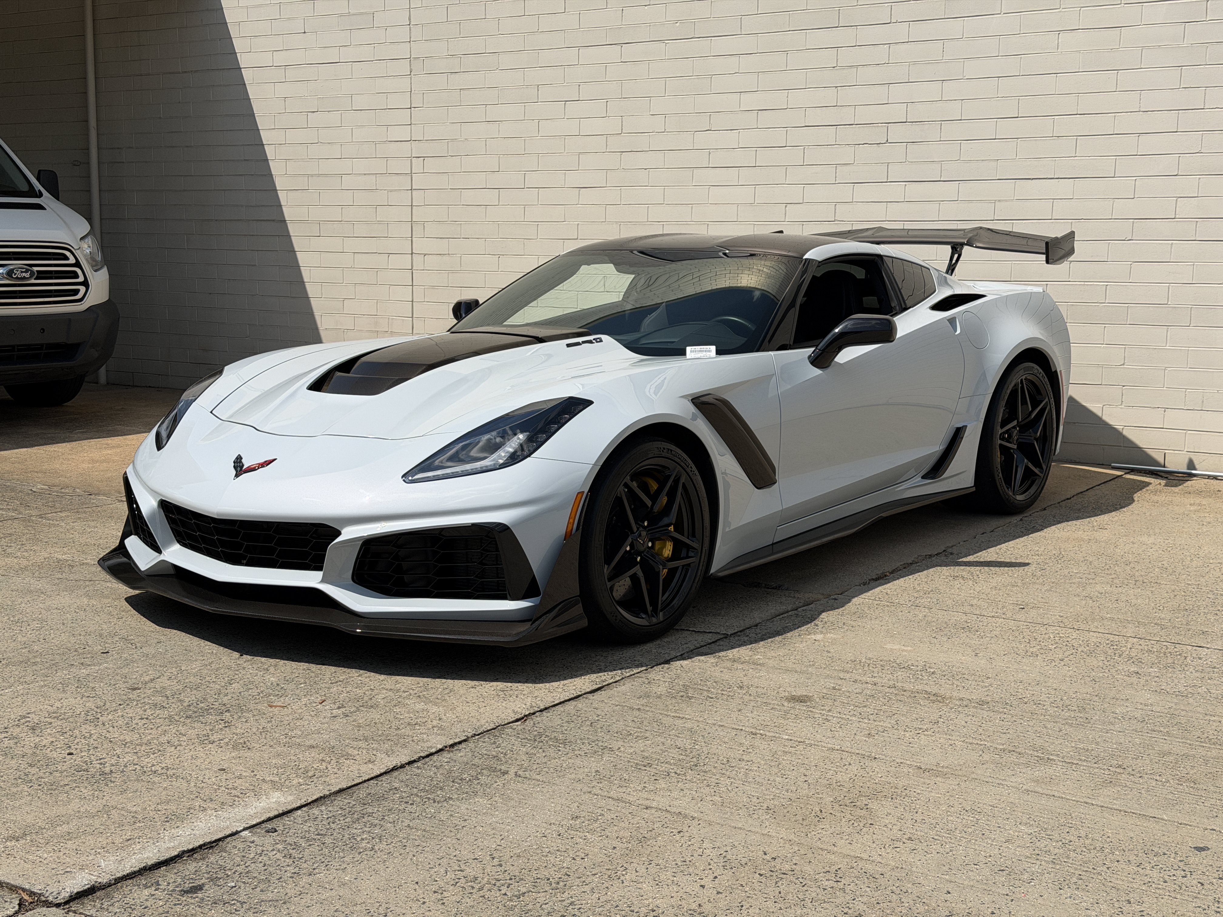 Used 2019 Ceramic Matrix Gray Metallic Chevrolet ZR1 1ZR image 7