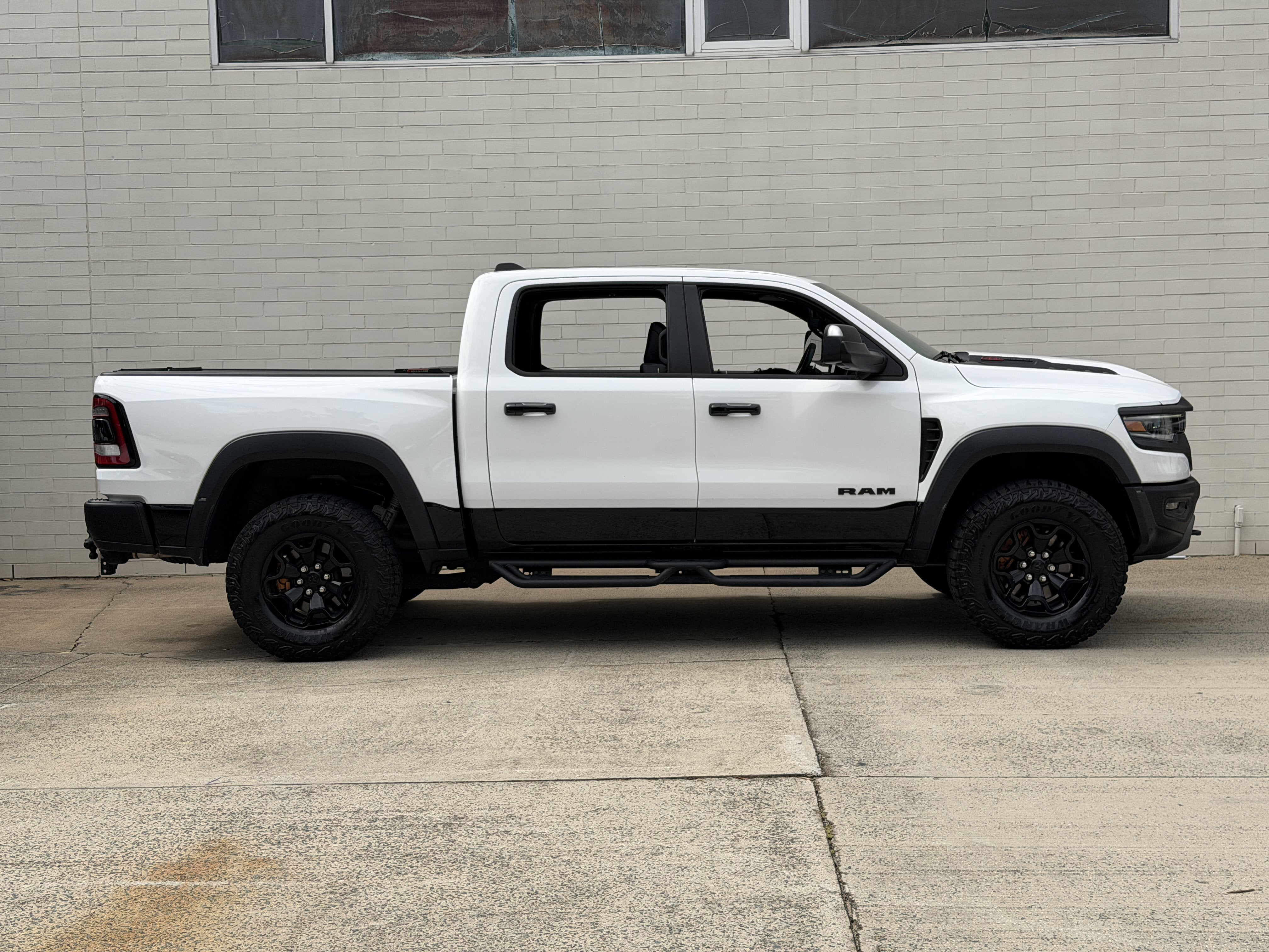 Used 2023 Bright White Clearcoat Ram TRX image 2