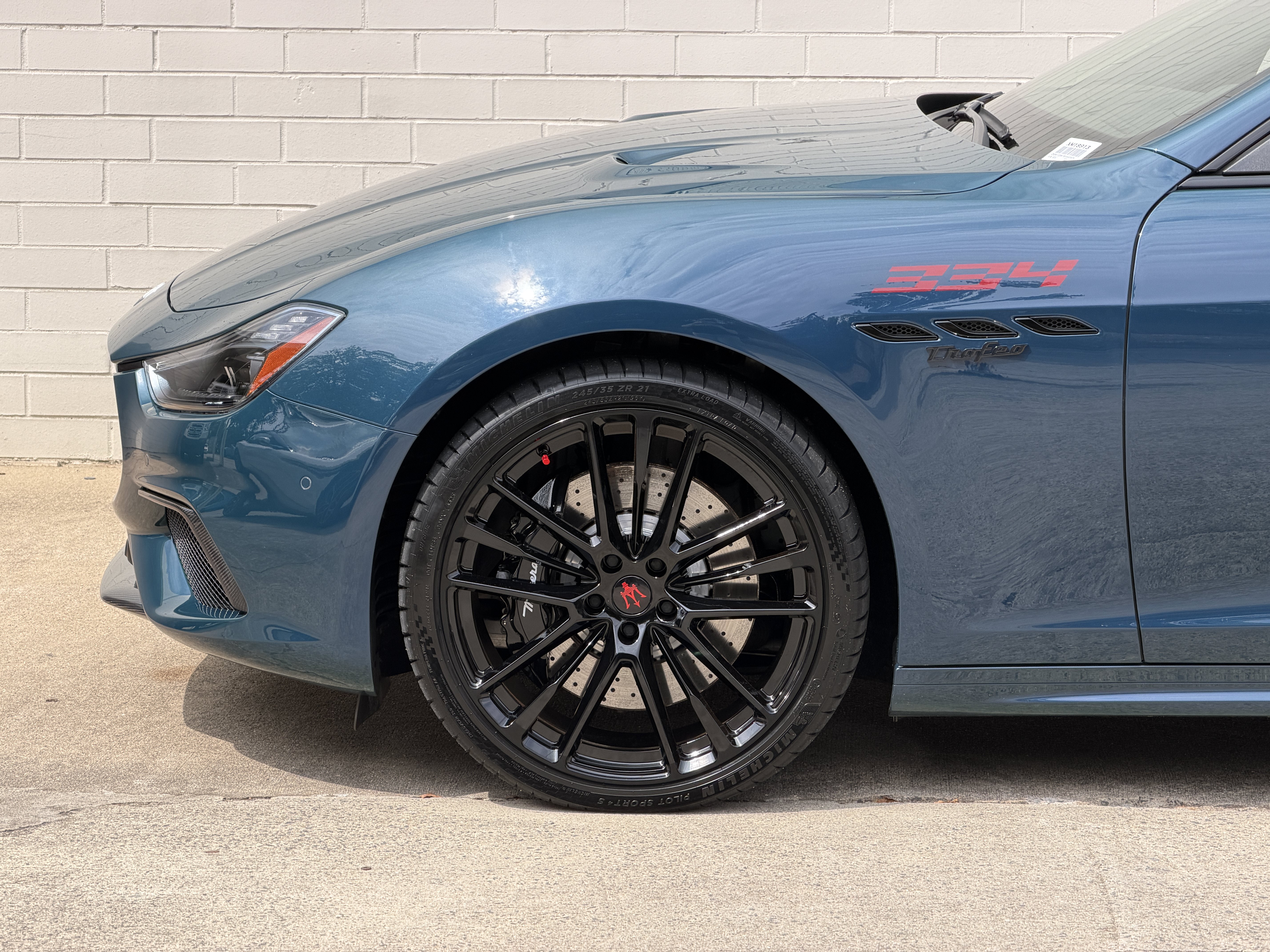Used 2024 Blu Persia Metallic Maserati Trofeo 334 Ultima image 12