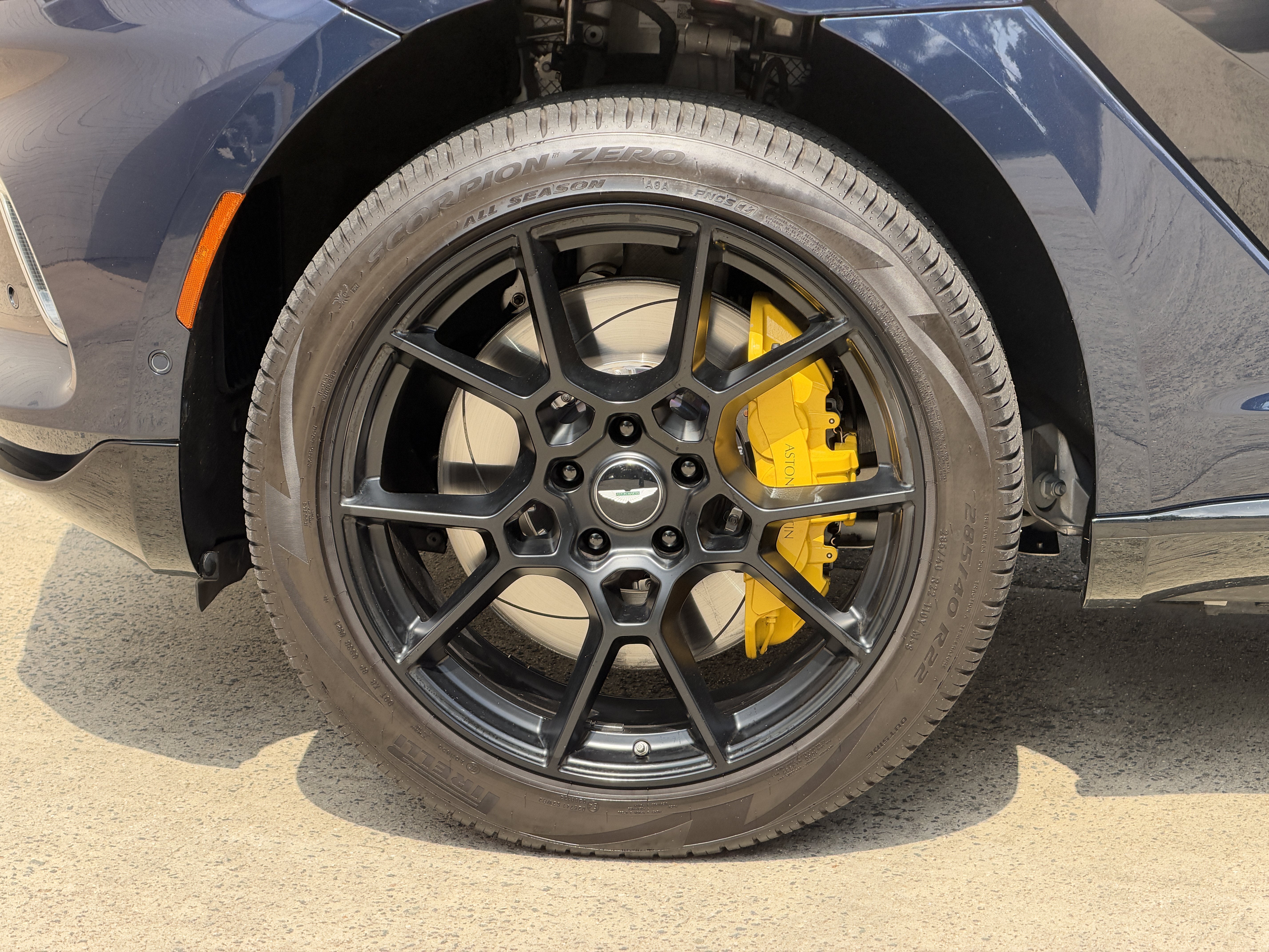 Used 2021 Midnight Blue Aston Martin  image 4